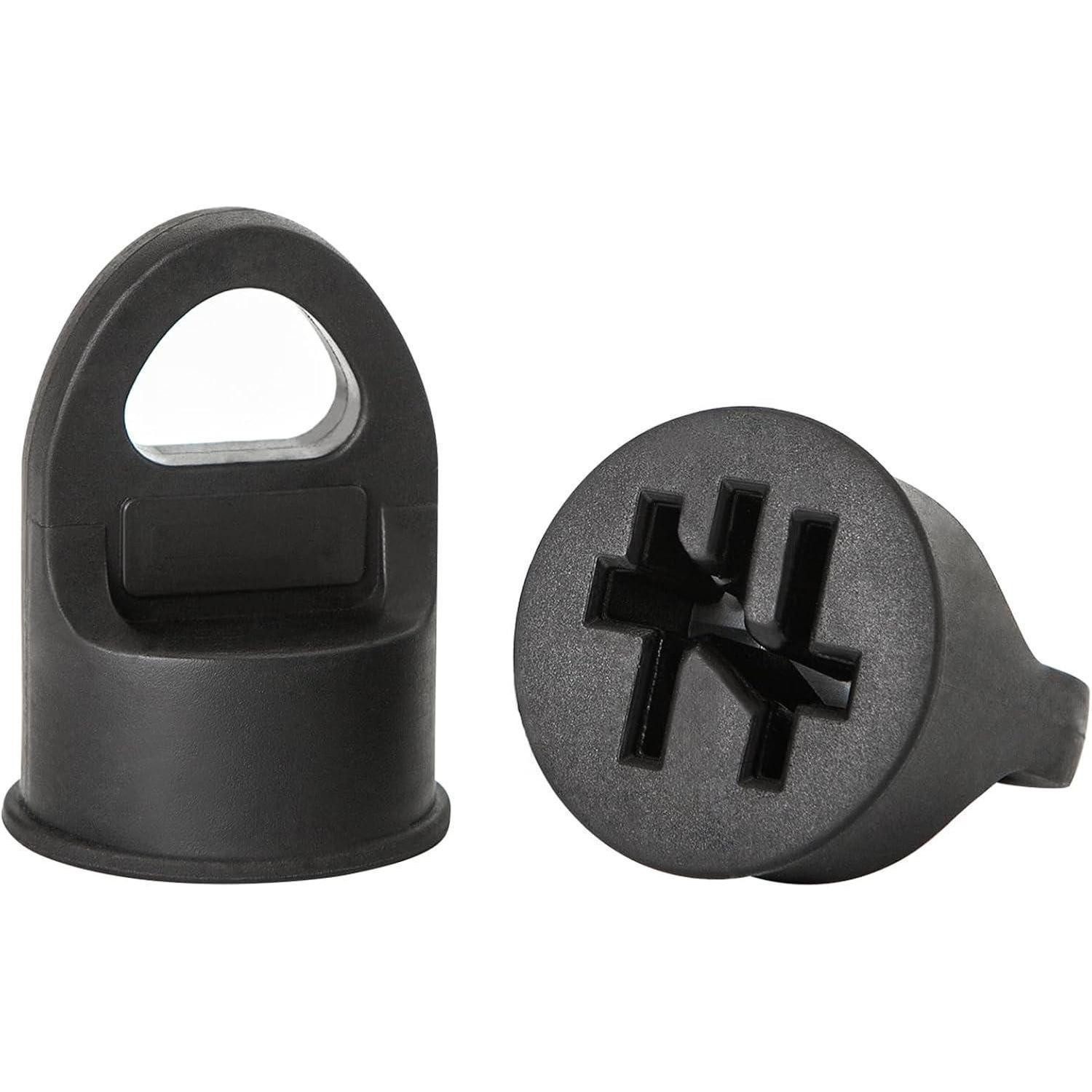 LuxusKollektion Akku-Schutzhülle Kontaktschutz Akku Abdeckung 750Wh 545Wh 725Wh 2er Schwarz-2er Pack