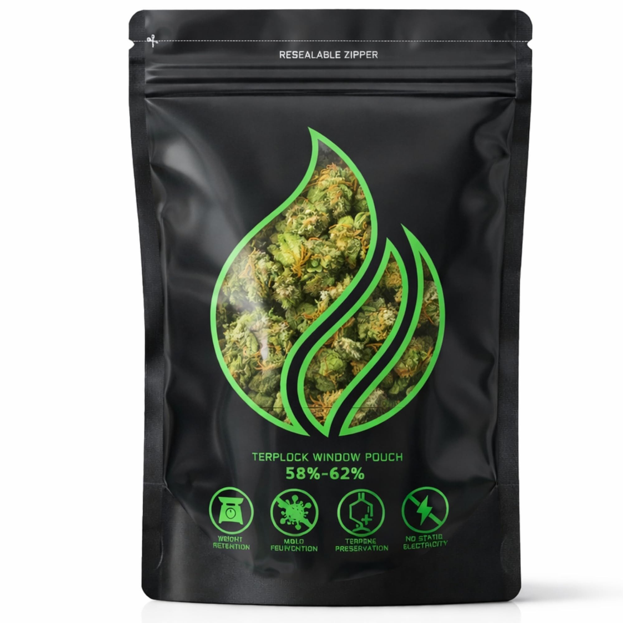 TronicXL Frischhaltebeutel 12 x 30G Terpenen Tüte Beutel Aufbewahrung Kräuter Grow Ernte Zubehör, Grow Cannabis Aufbewahrung Zubehör Ernte