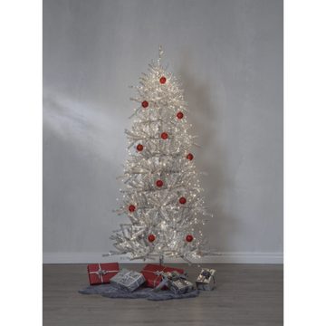 STAR TRADING Künstlicher Weihnachtsbaum "Sparkle" silber, 1130x1130mm