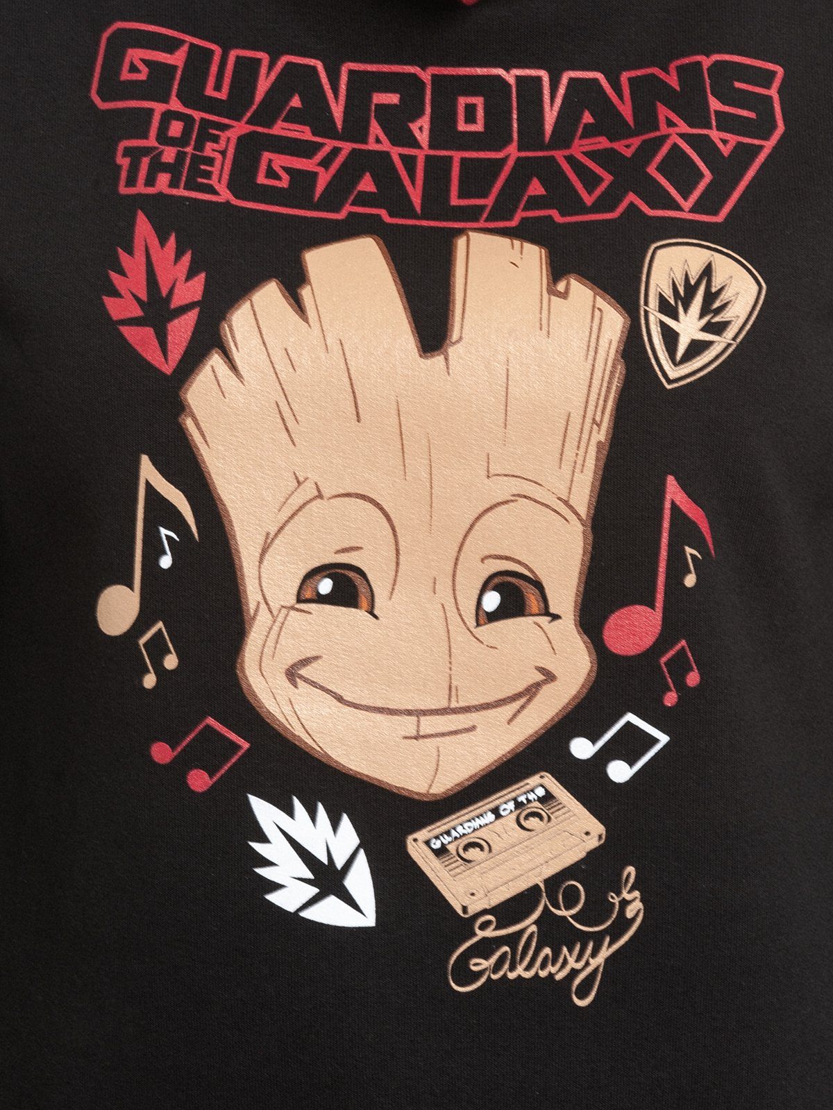 Guardians Galaxy Schalkragenpullover MARVEL the of Music