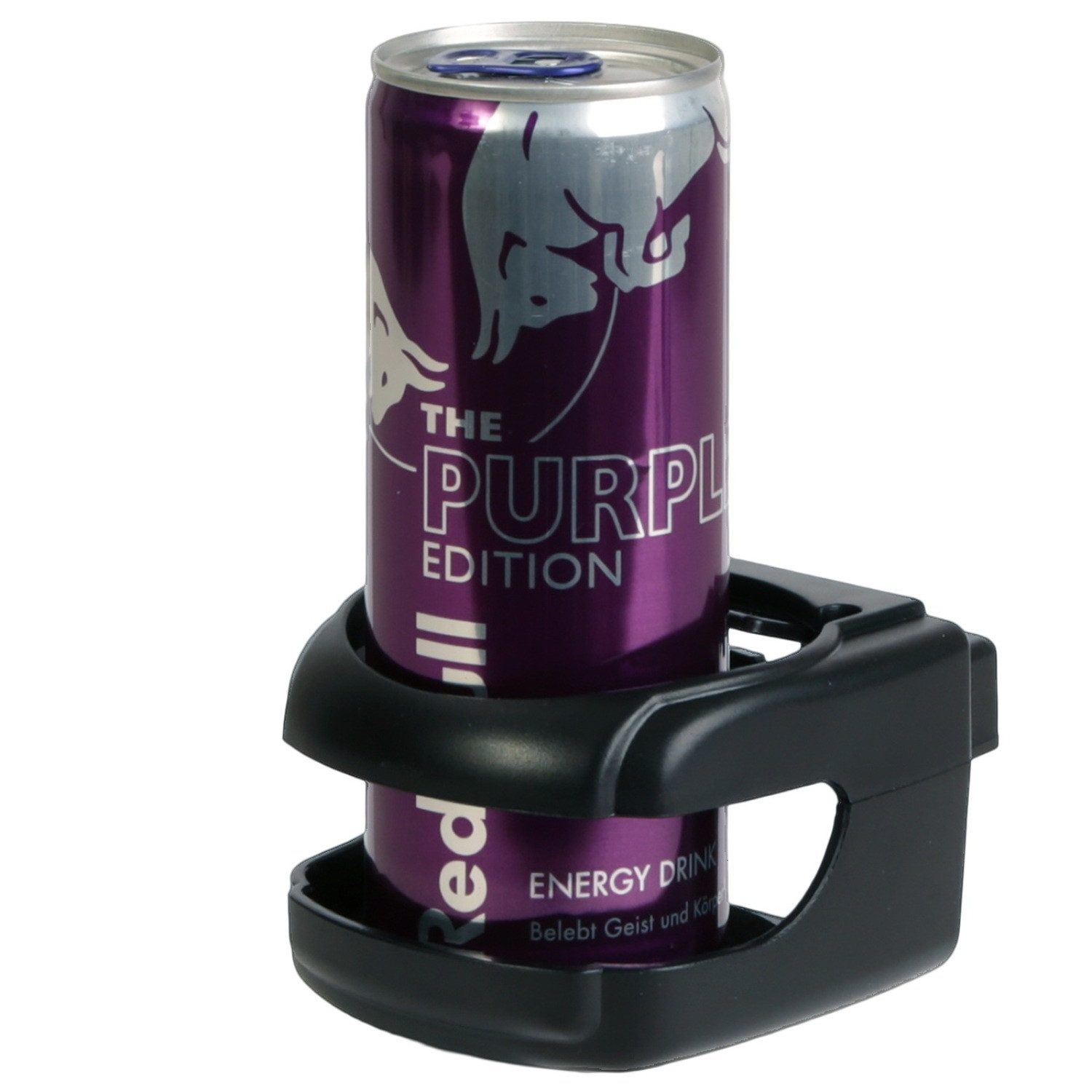 Cartrend Flaschenhalter Auto Getränkehalter für Lüftungsschlitze Schwarz, (Packung, Getränkehalter Lüftung), Halterung für Lüftung Lüftungshalterung Dose Becher Flasche PKW LKW