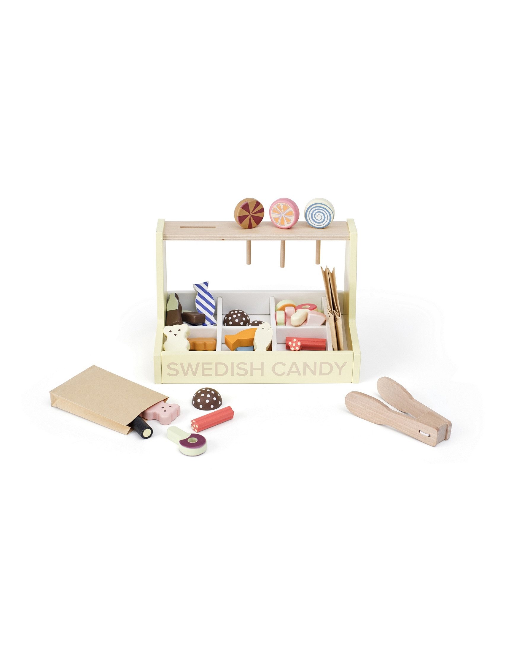 Kids Concept Spielküche Kids Concept Süssigkeiten-Shop - ab 2 Jahre - 25x14,5x16cm MDF, Birken-Sperrholz, aus Holz