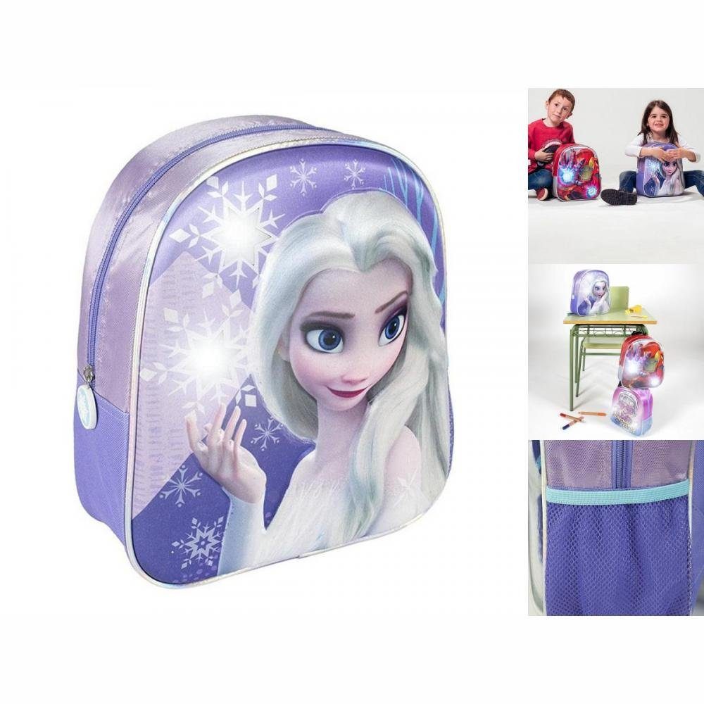 Frozen Rucksack Kinderrucksack 3D Frozen Lila 25 x 31 x 1 cm