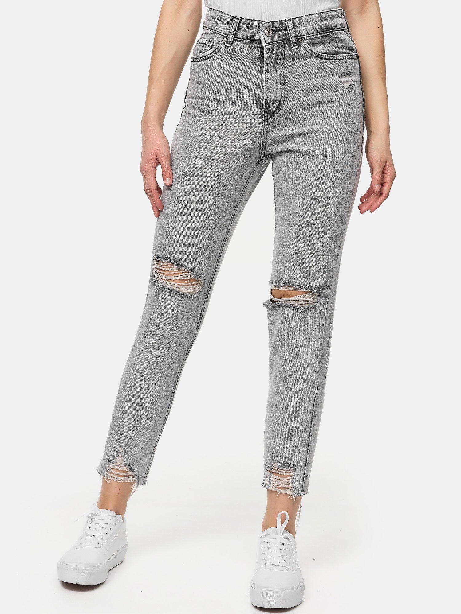 Tazzio Mom-Jeans F127 Damen Jeanshose