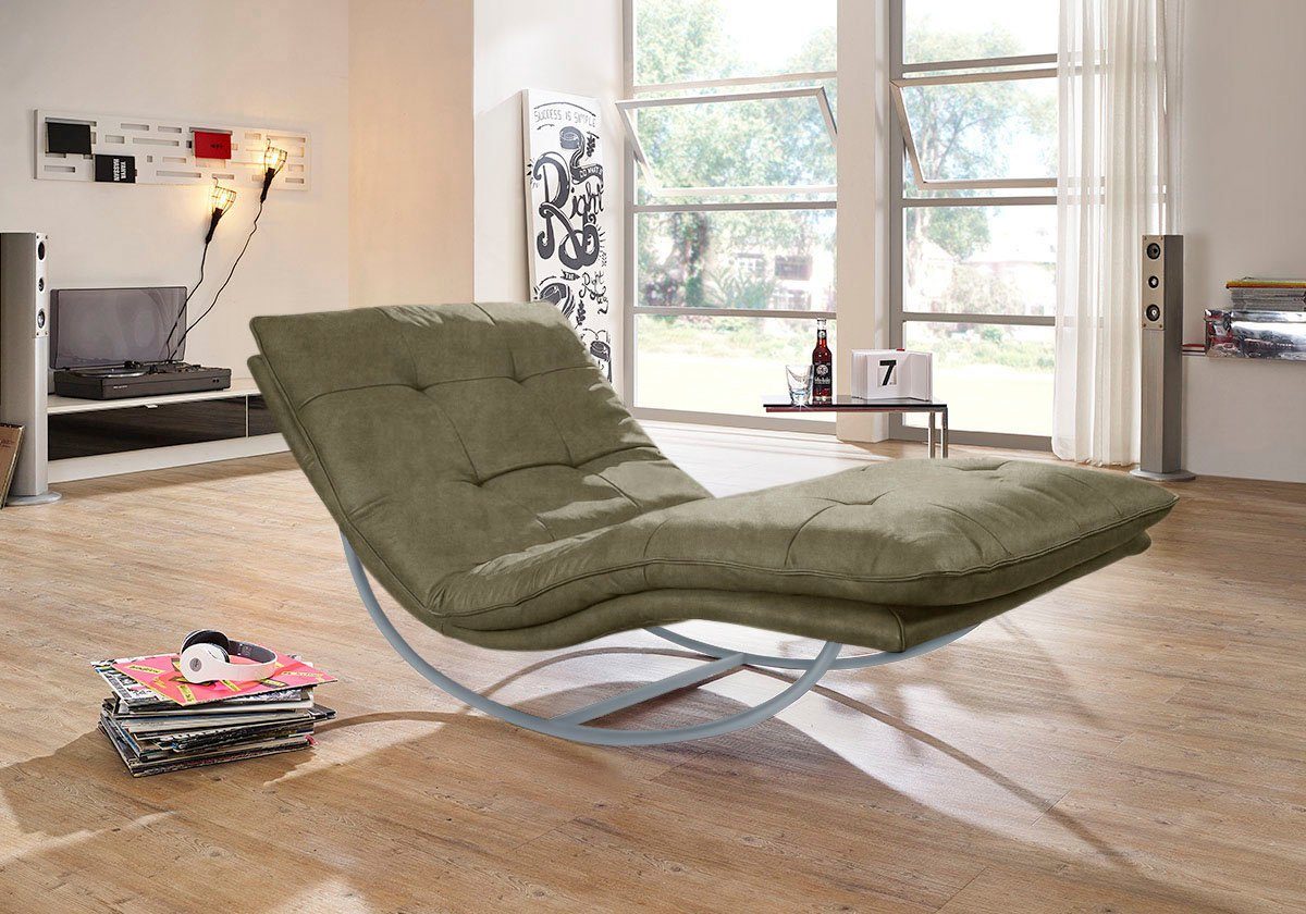 W.SCHILLIG Relaxliege daily dreams, in Waffelkissen-Optik, günstig online kaufen