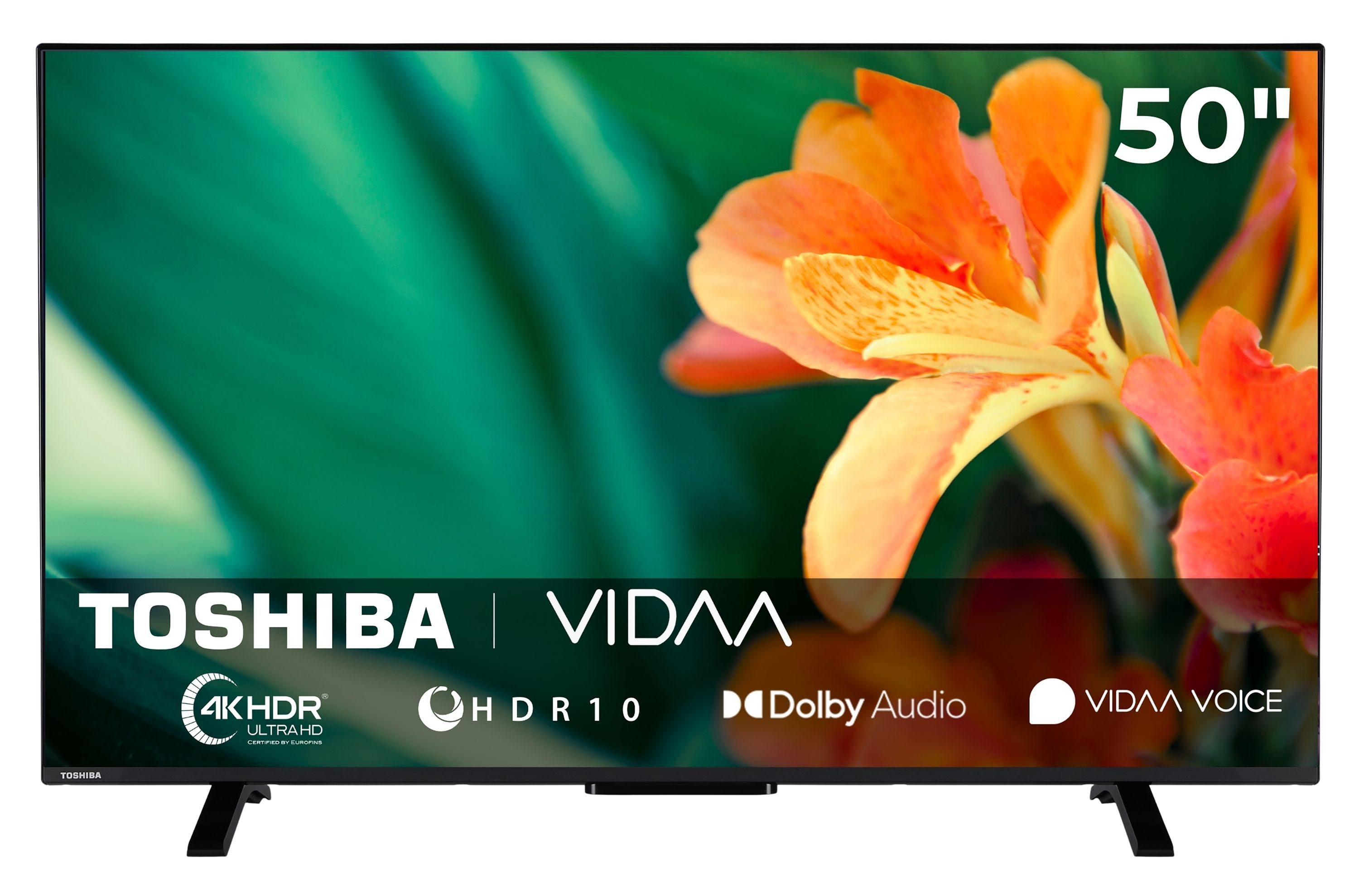 Toshiba 50UV2363DA LCD-LED Fernseher (126 cm/50 Zoll, 4K Ultra HD, VIDAA Smart TV, Triple-Tuner, VIDAA, Alexa-fähig)