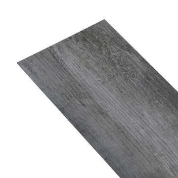 vidaXL Laminat PVC-Laminat-Dielen 5,26 m² 2 mm Glänzend Grau