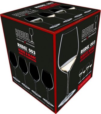 RIEDEL WINE FRIENDLY Weinglas Wine Friendly, Kristallglas, Made in Germany, 440 ml, 4-teilig