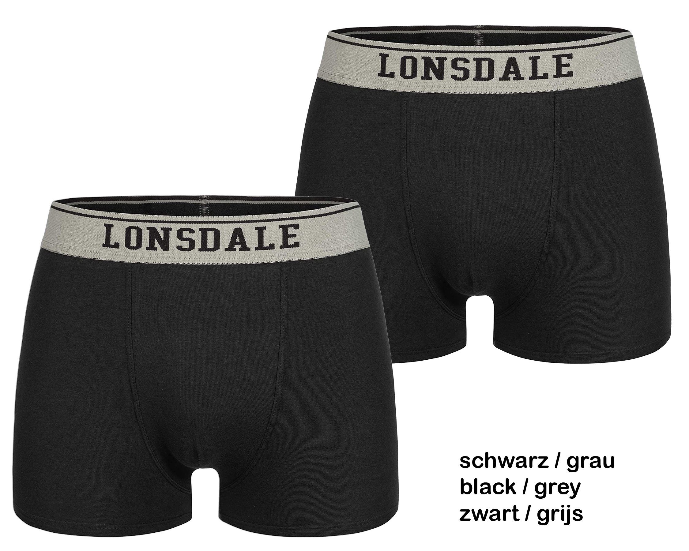 Boxershorts Lonsdale Boxershorts Oxfordshire im Doppelpack