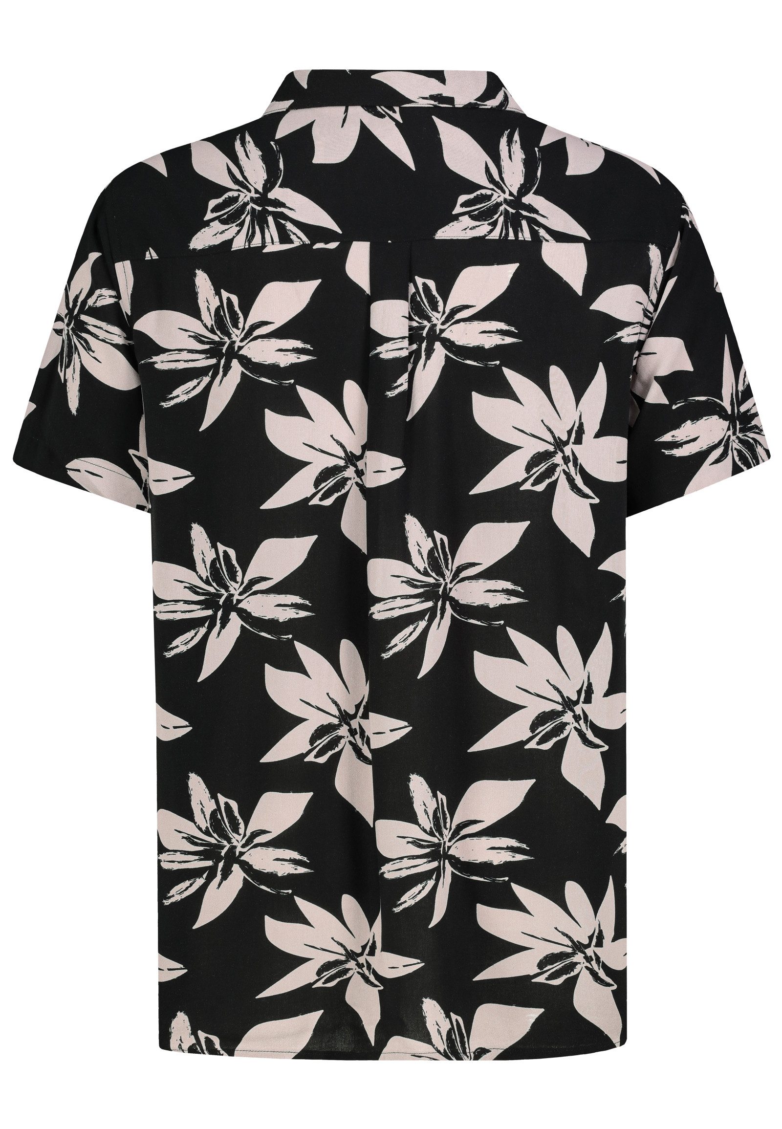 Urban Surface Kurzarmhemd Kurzarm- mit botanischem Muster und Knöpfen Tropi günstig online kaufen