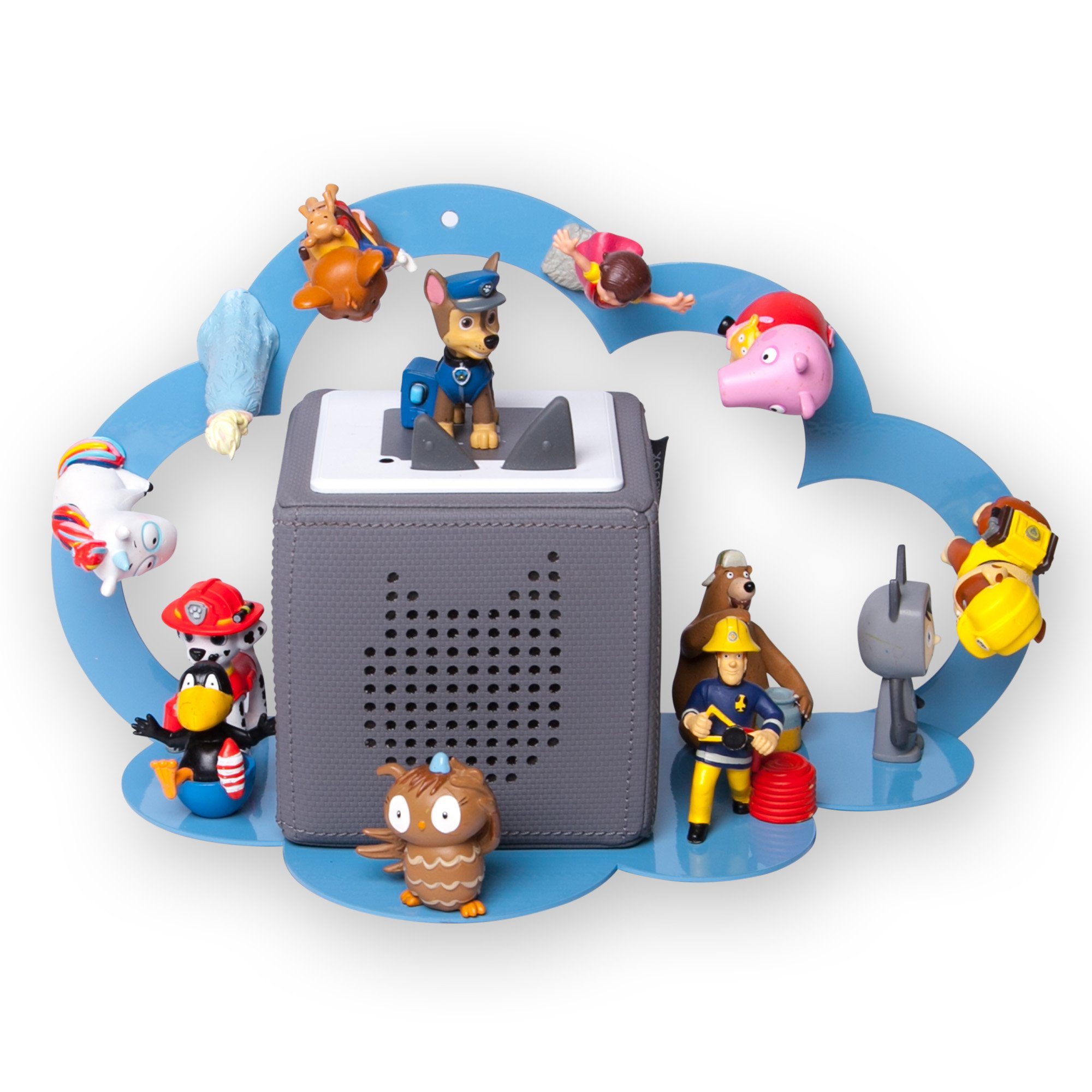 moin minis Wandregal moin minis Wolke Blau magnetisches Regal kompatibel mit 20 Tonie