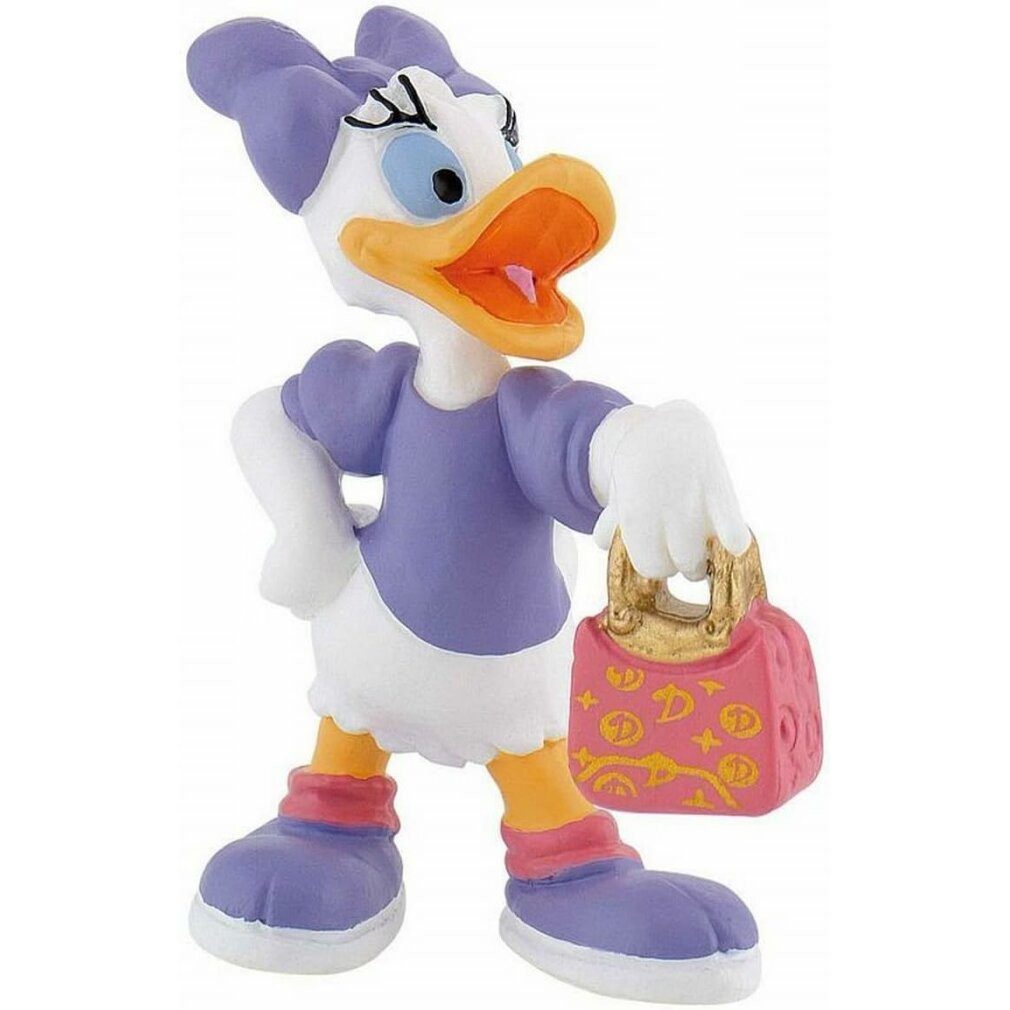 Bigbuy Spielfigur Bullyland 15343 - Spielfigur Walt Disney Daisy Duck mit Tasche