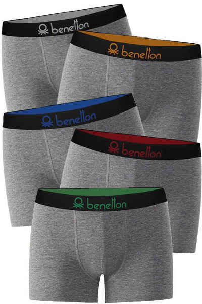 United Colors of Benetton Boxershorts (Packung, 5er-Pack) premium-Qualität für jeden Tag