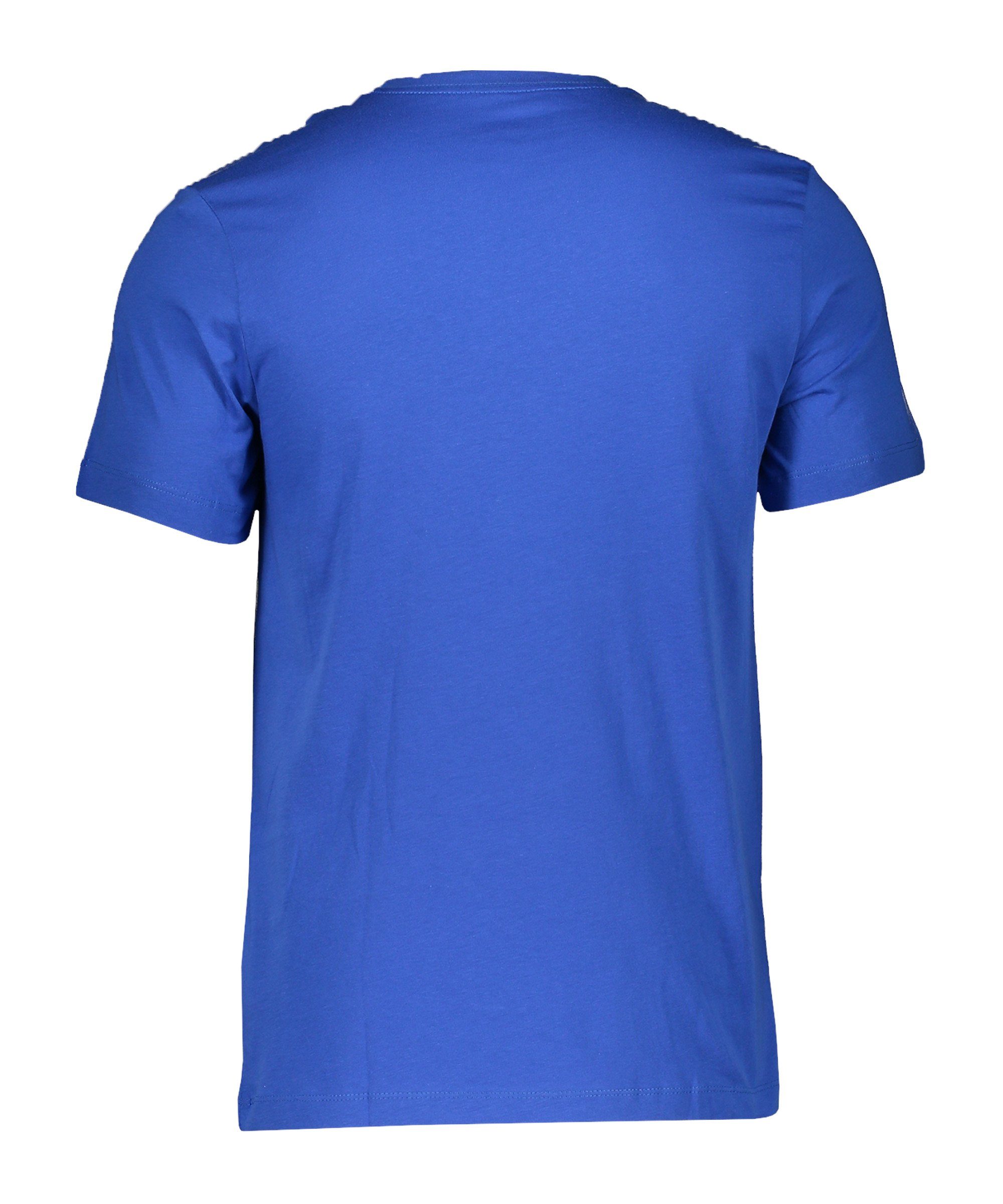Soccer T-Shirt T-Shirt Nike default blauweissweiss