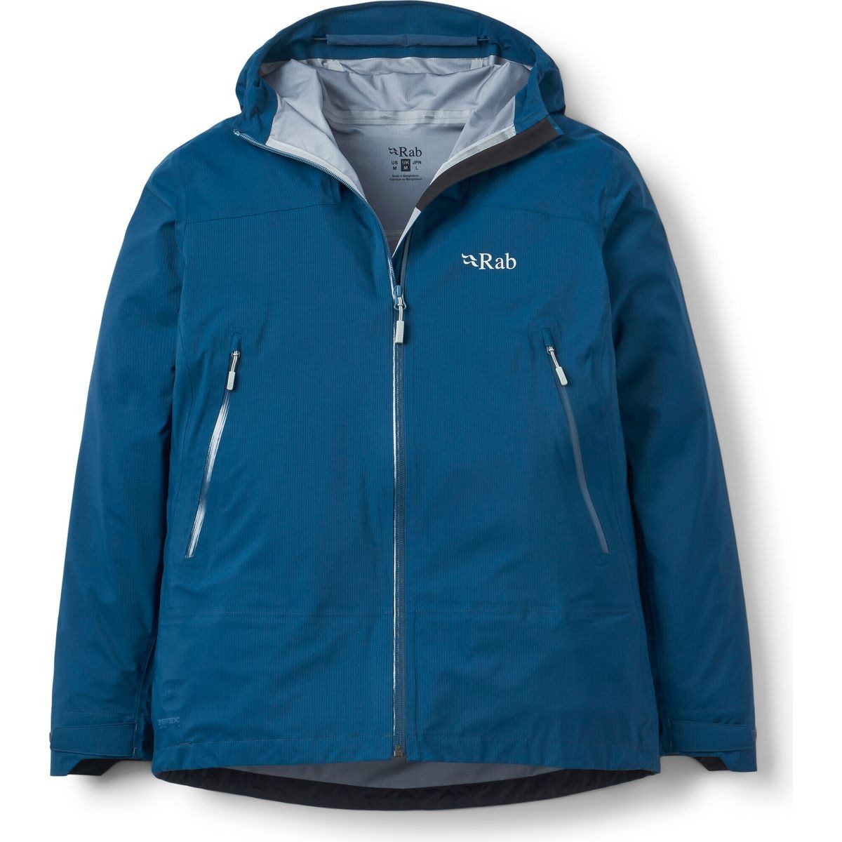 Rab Hardshelljacke Firewall Light Jacket Leichte und robuste Outdoor-Jacke für Herren, die bei Wind und Wetter