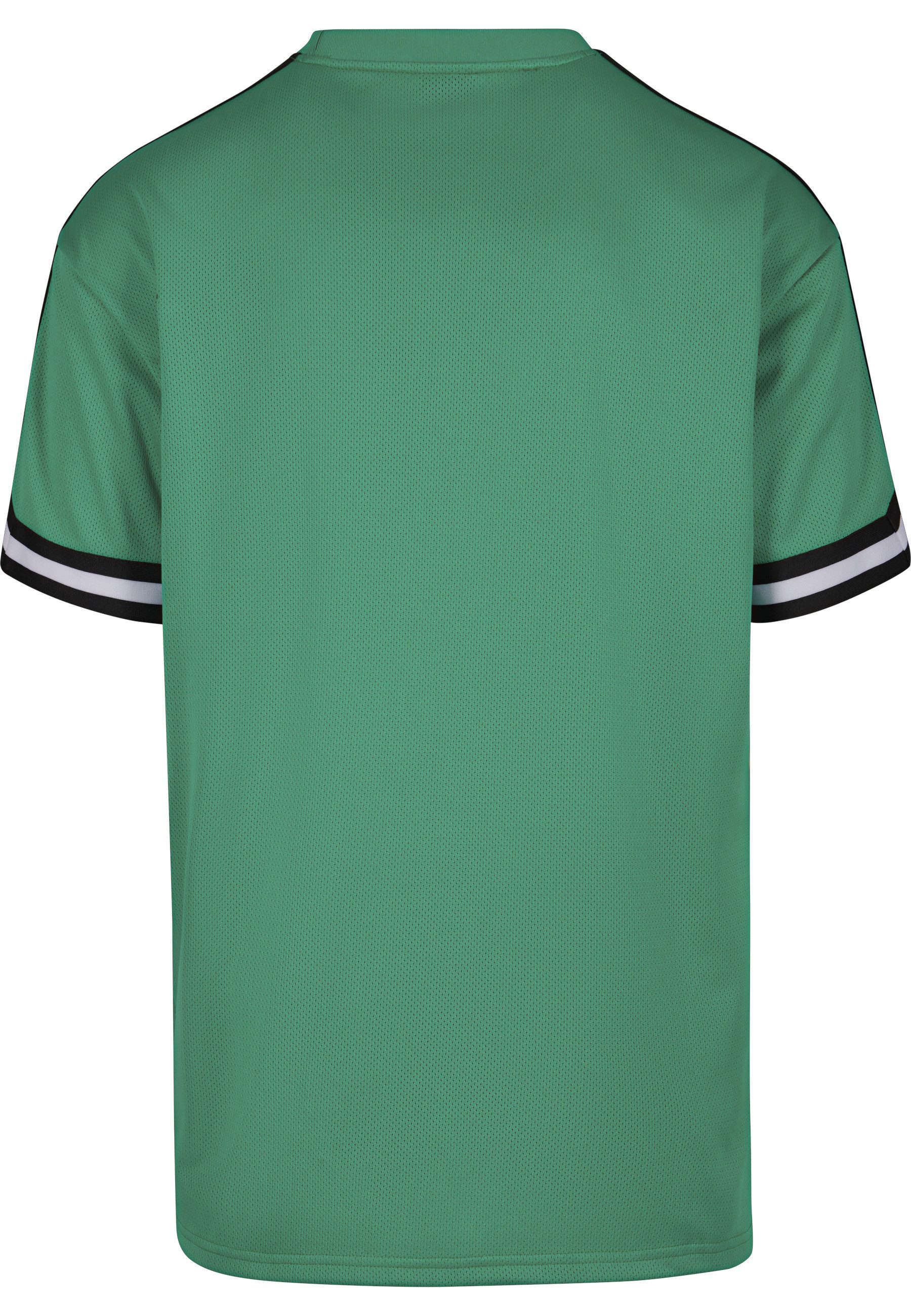 URBAN CLASSICS Netzshirt Urban Classics Herren Oversized Stripes Mesh Tee (1-tlg)