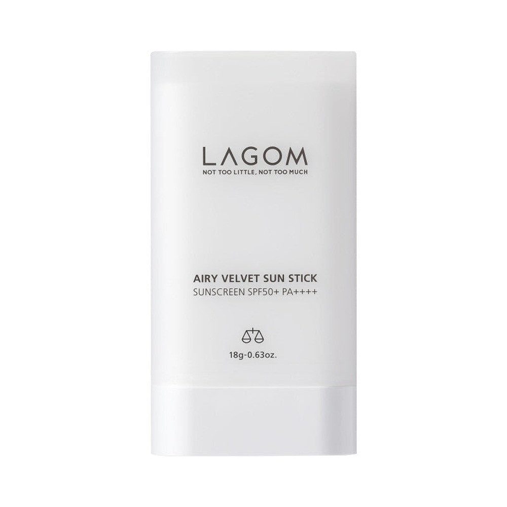 Lagom Sonnenschutzstift Lagom Airy Velvet Sonnencreme SPF 50+, Pa+++ 18 G