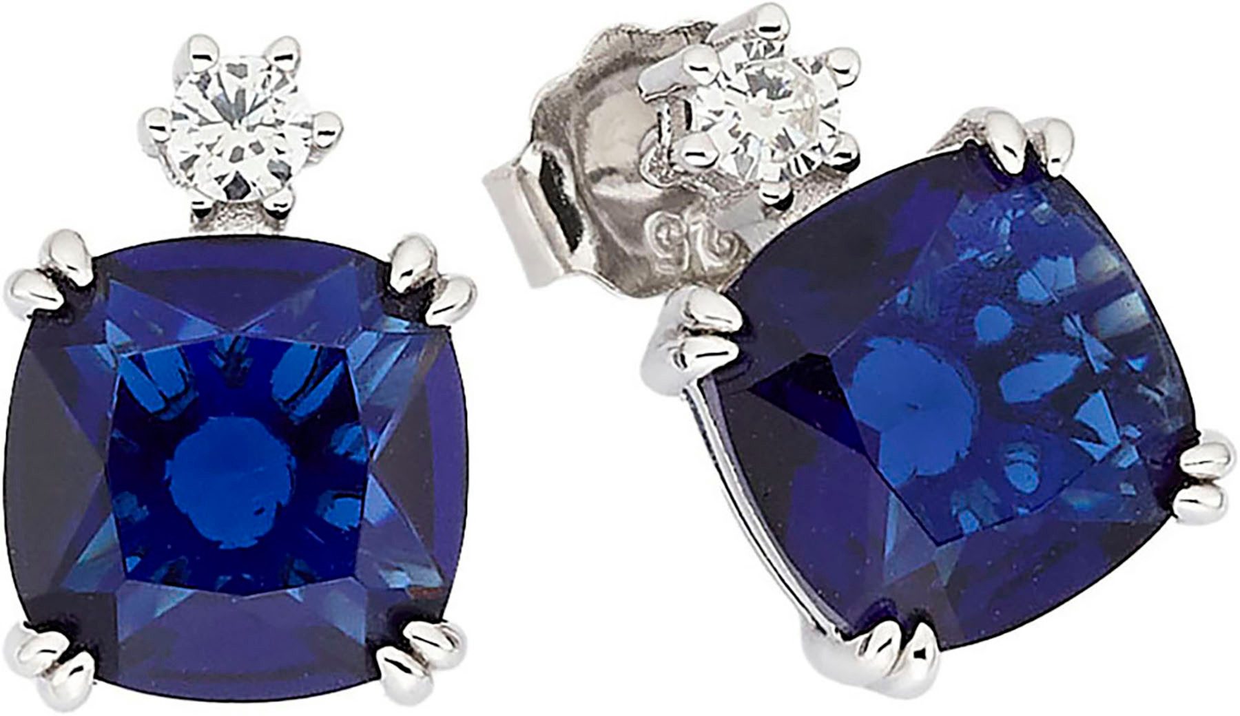 Firetti Paar Ohrstecker Schmuck Geschenk Silber 925 Ohrschmuck Ohrringe Royal, mit Zirkonia (synth)