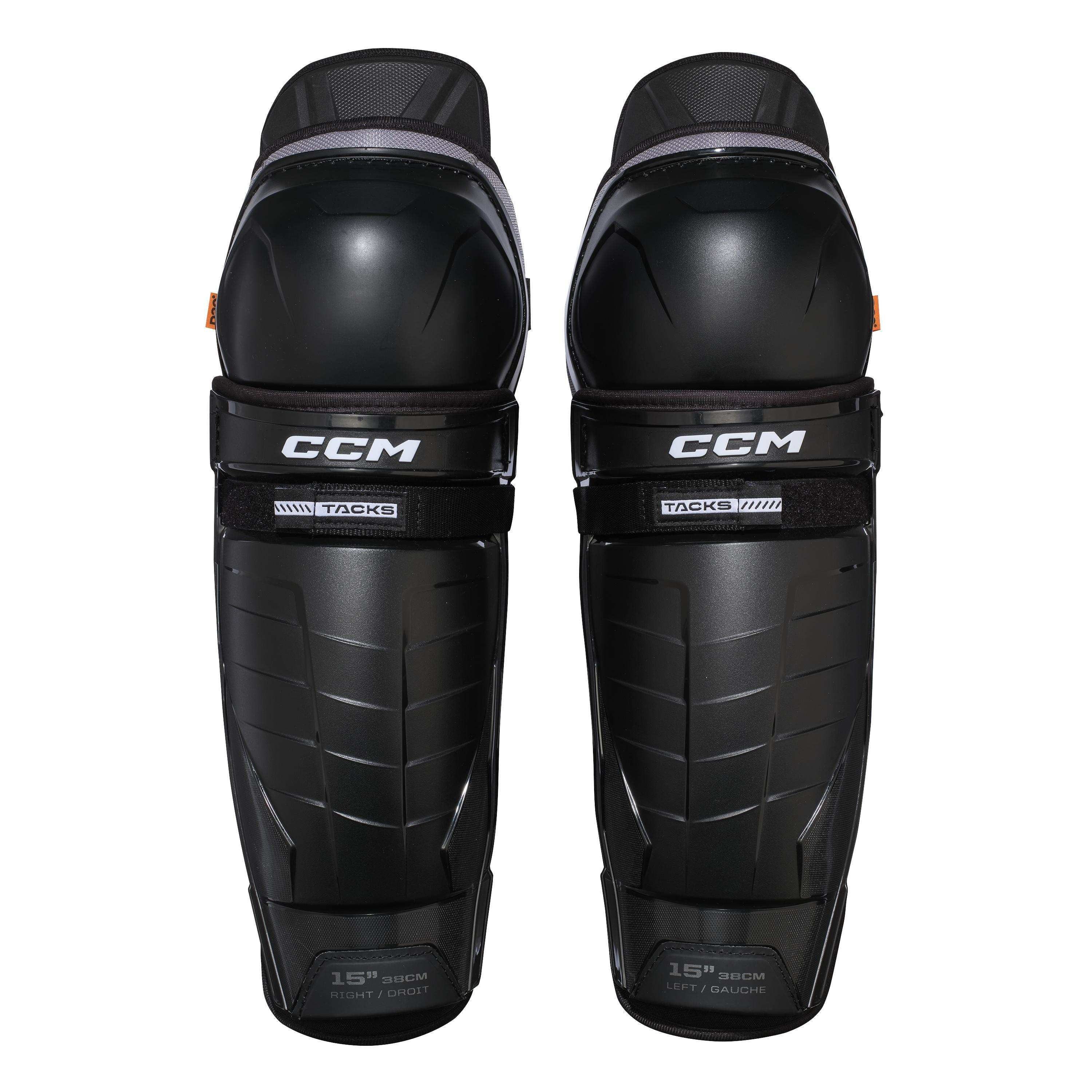 CCM Eishockey Schienbeinschoner Beinschutz CCM TACKS XR Junior