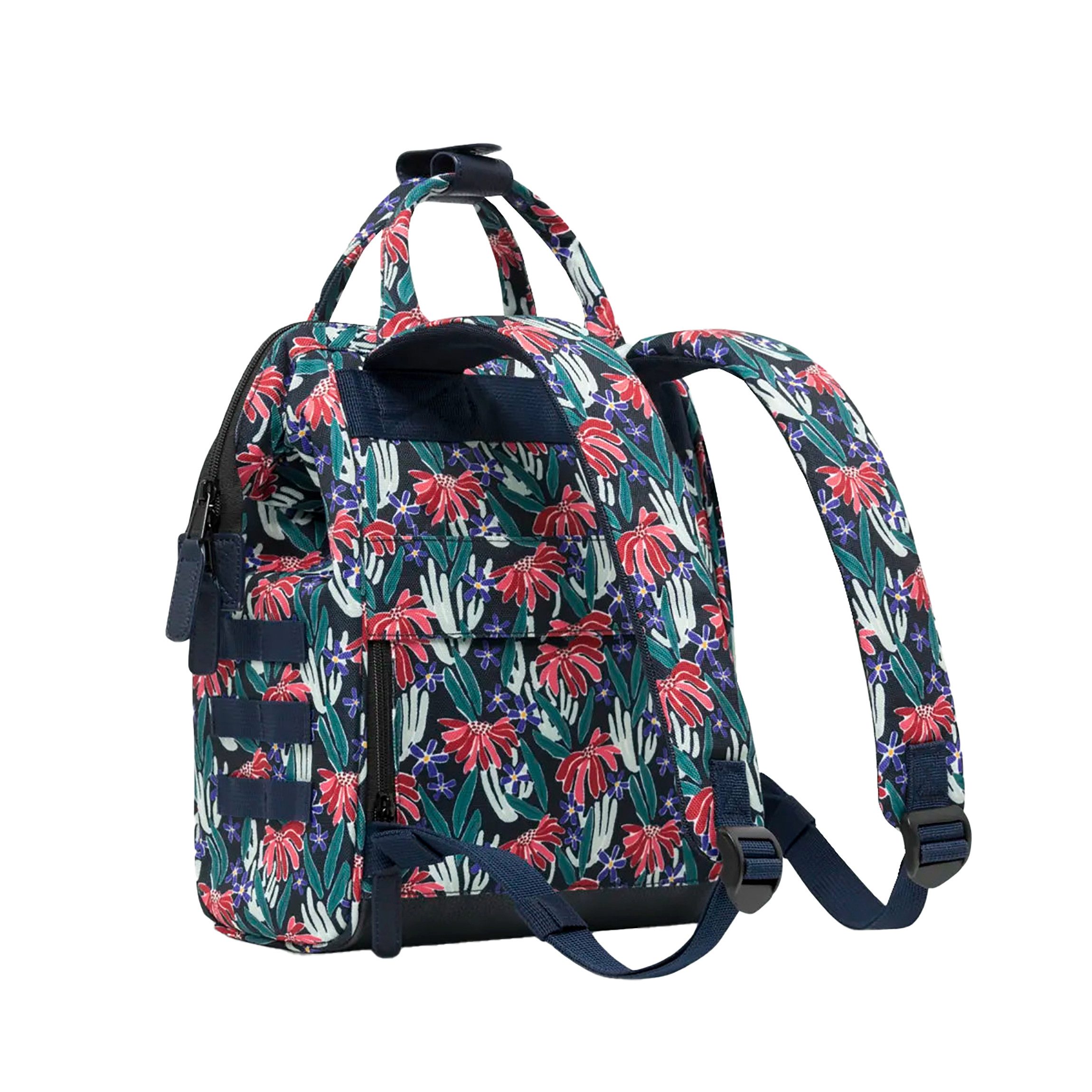 CABAIA Rucksack Edea (Set, 3-tlg., inkl. 2 auswechselbaren Vordertaschen), Tagesrucksack mit austauschbaren Vordertaschen