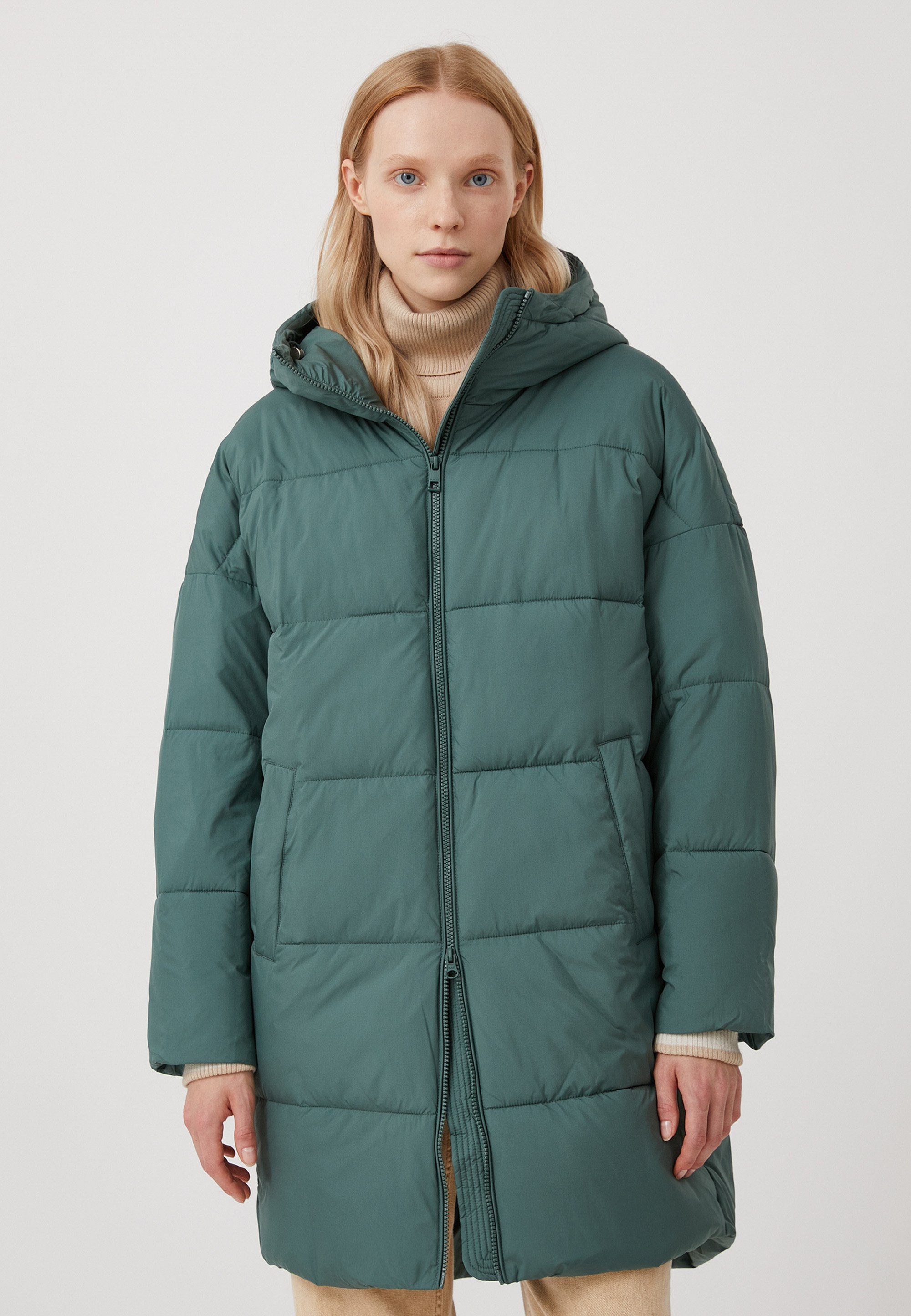 Finn Flare Steppmantel Classic im Oversize-Schnitt
