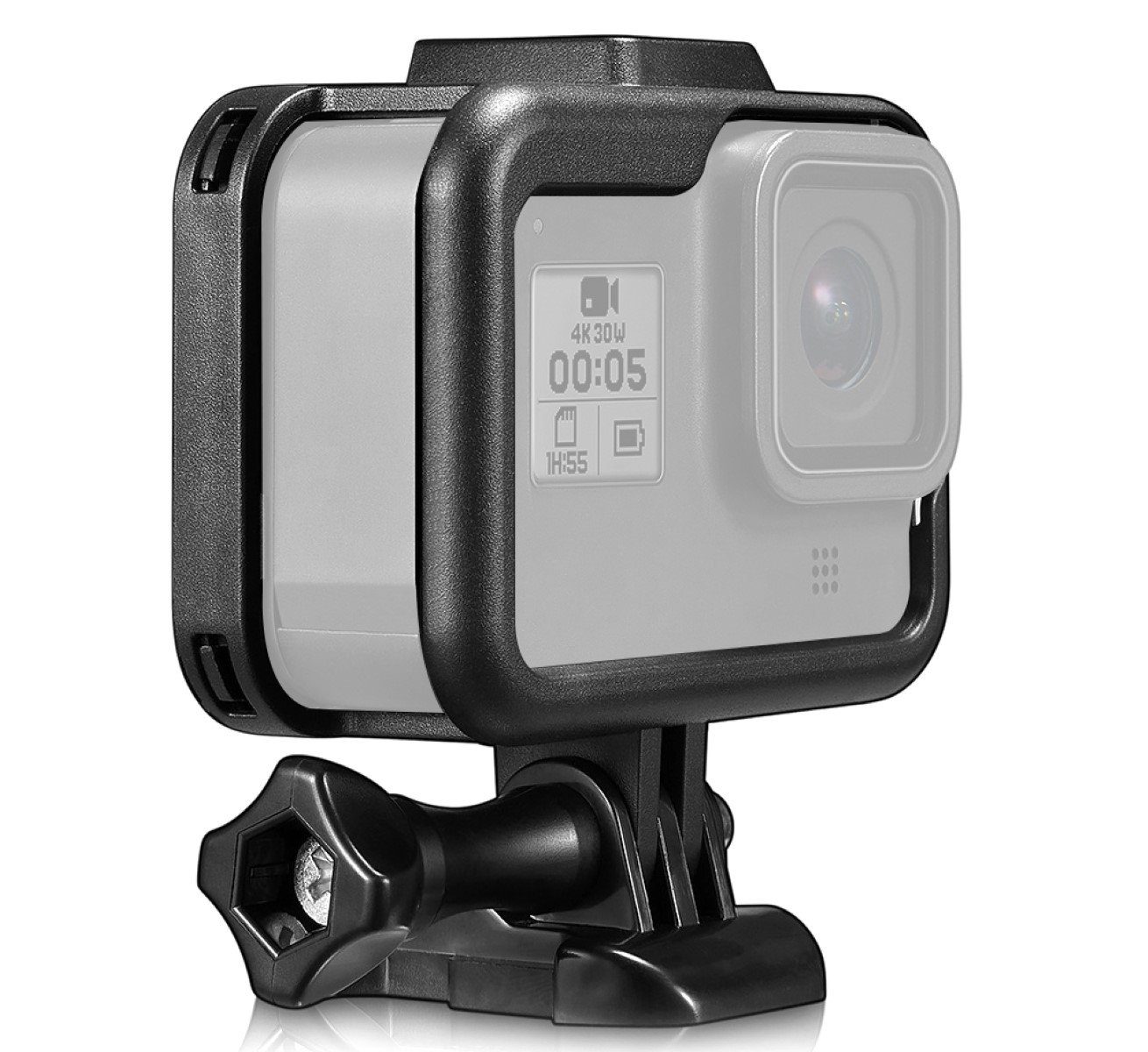 Blitzschuh Hero ayex 8 Schutzgehäuse Robuster Case GoPro Actioncam Schieberahmen Zubehör