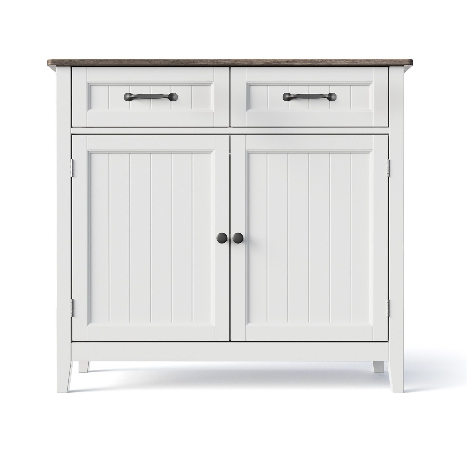 Bealife Buffet Küchenschrank mit Arbeitsplatten,mit 2 günstig online kaufen