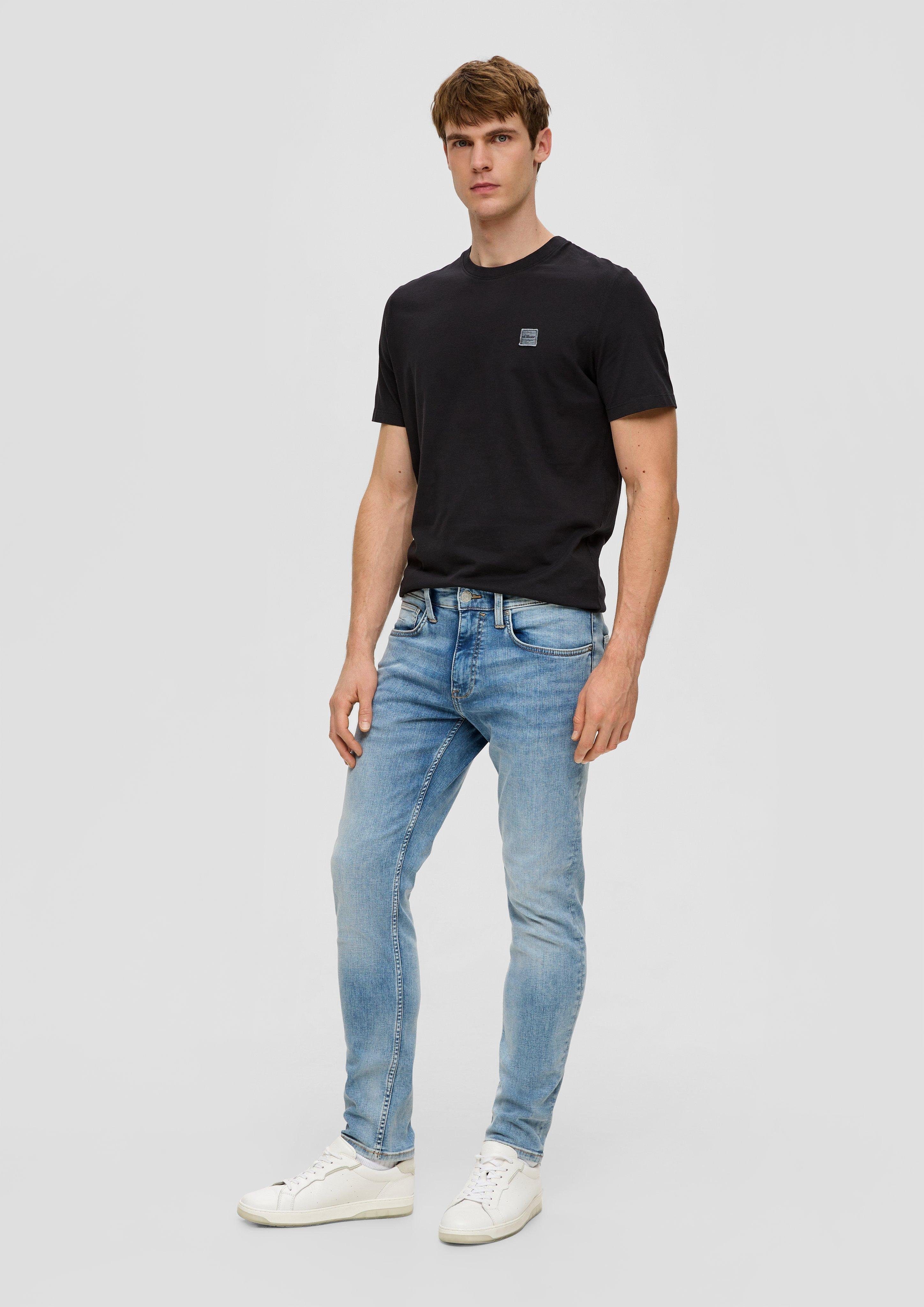 / Stoffhose Slim s.Oliver Jeans Mid Fit Slim Rise Leg / /