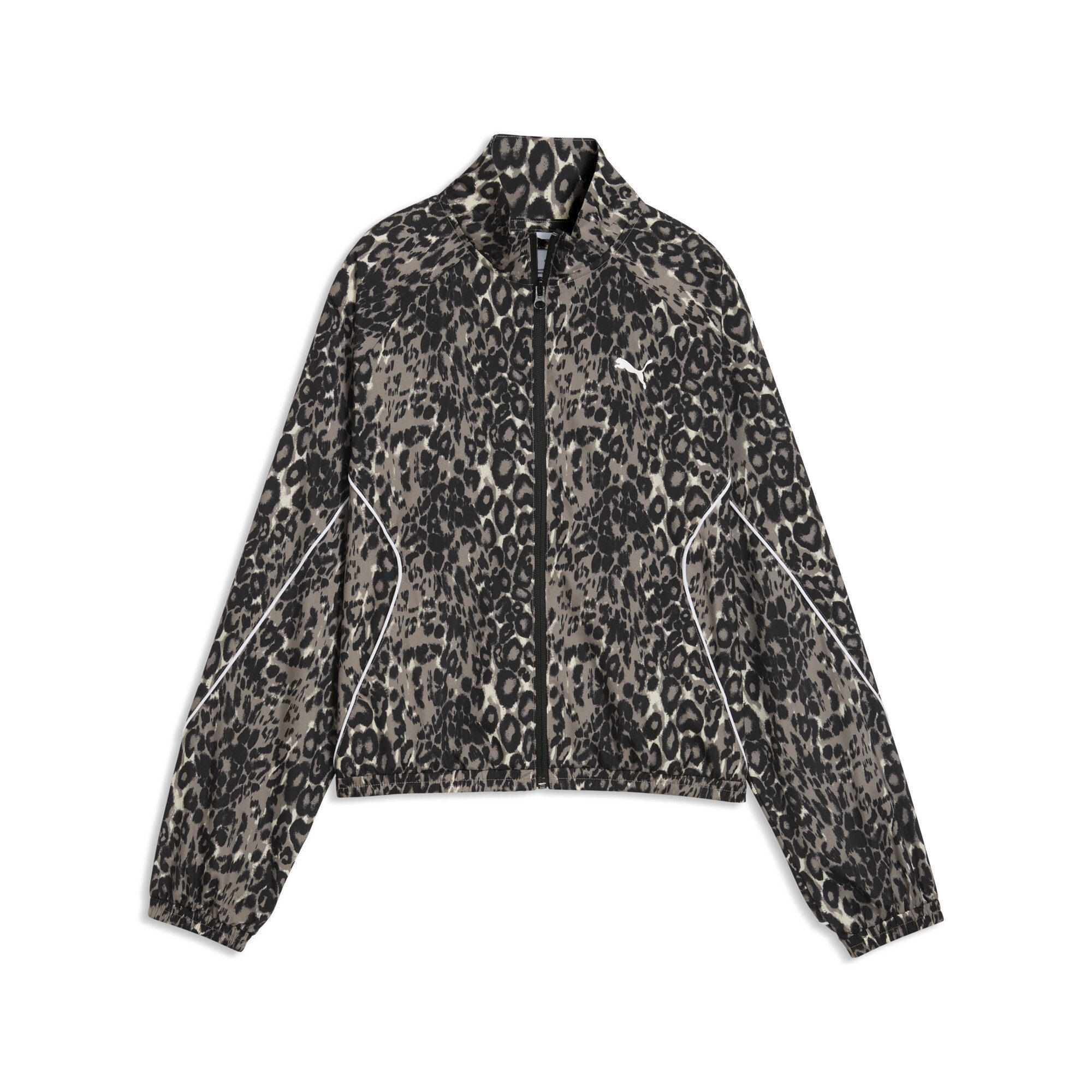Puma Trainingsjacke PUMA Sport Relaxed Animal Printed Full-Zip Jacke Damen, Ansicht 1