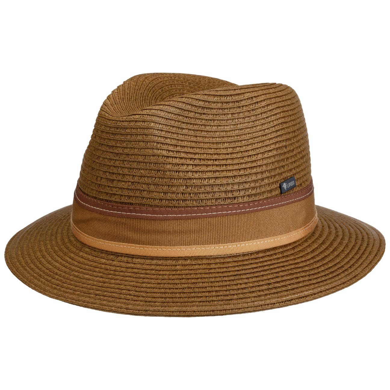 Lipodo Sonnenhut (1-St) Stoffhut mit Ripsband, Made in Italy