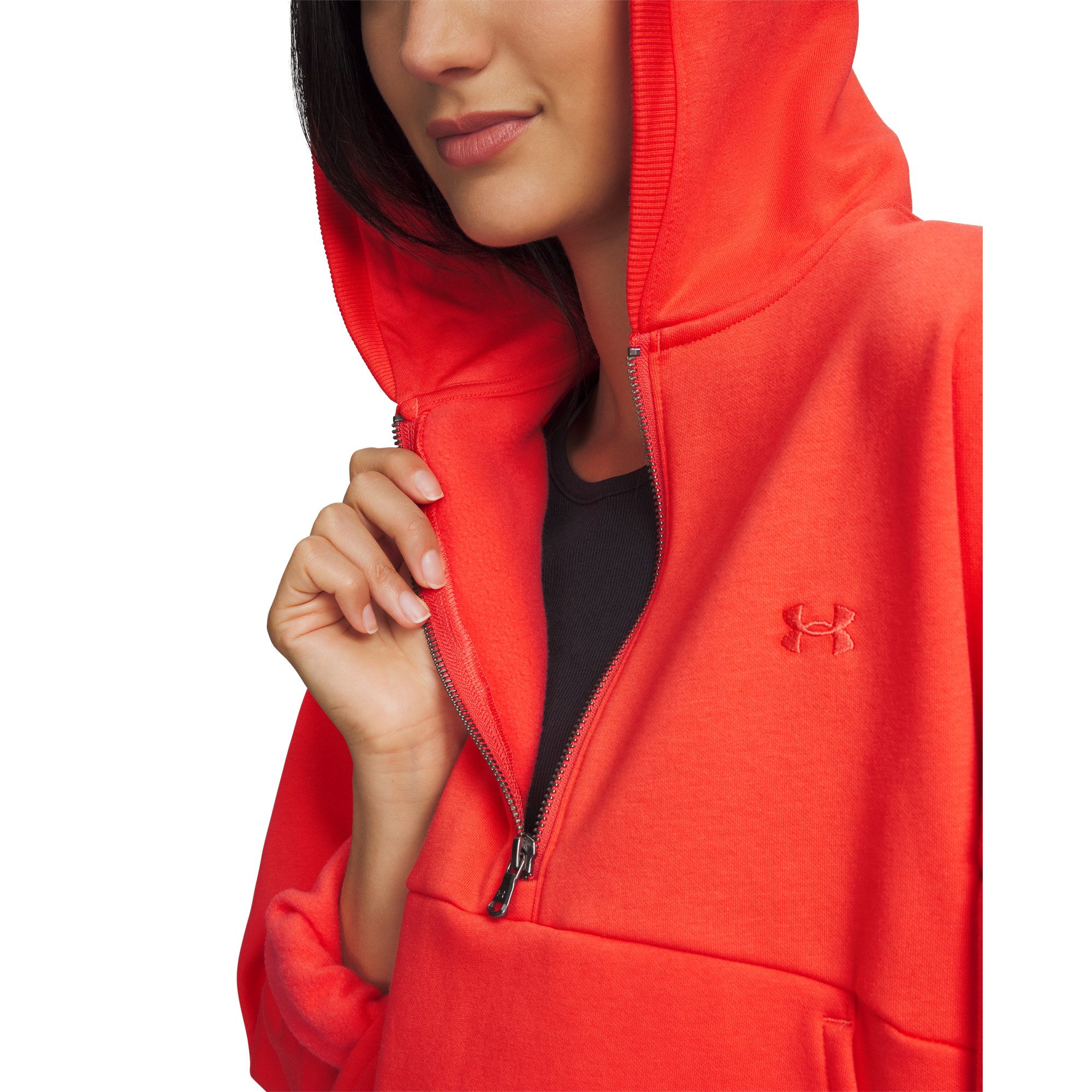 Under Armour® Kapuzenpullover Under Armour Damen Kapuzenpullover Icon Fleece 6012843