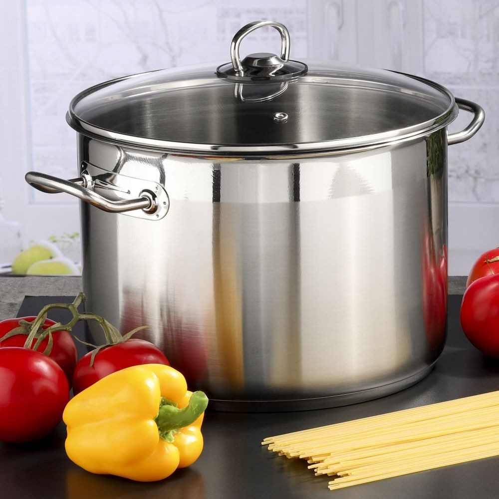 Haushalt International Topf-Set Haushalt International Universaltopf mit Glasdeckel 10L Maße: ca. Ø: