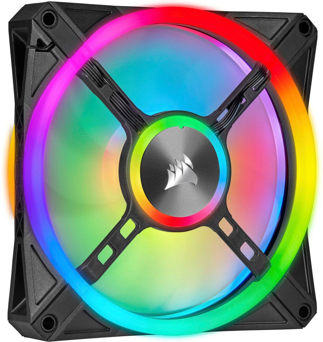 Corsair Gehäuselüfter iCUE grau RGB QL120