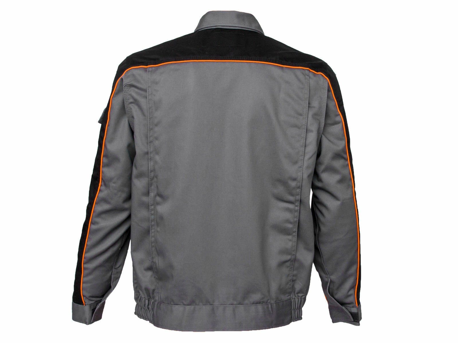 Artmas Arbeitsjacke Arbeitsjacke Baujacke Berufsjacke Schutzjacke Berufskleidung Grau