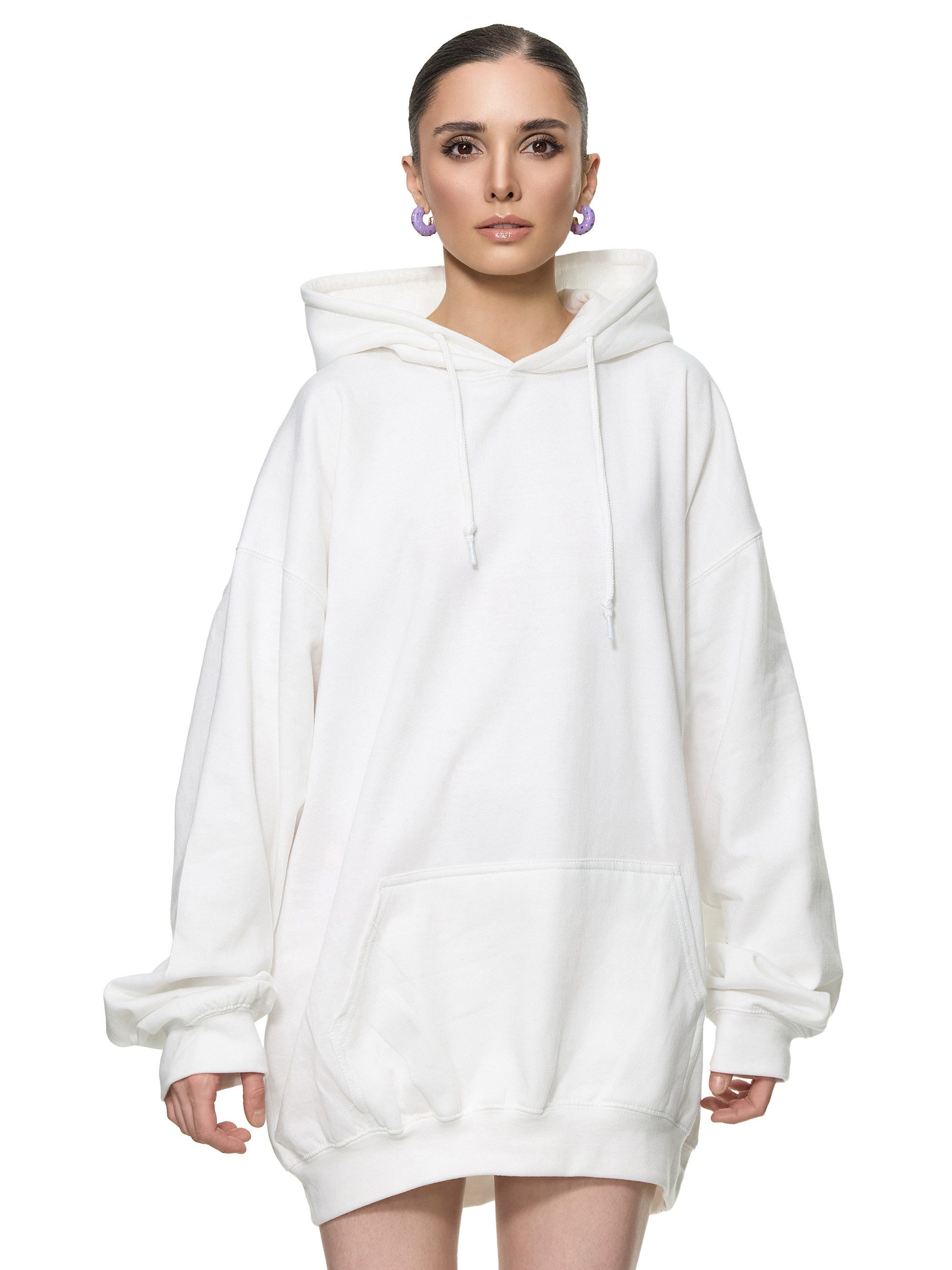 Worldclassca Hoodie Worldclassca Oversized Hoodie Uni Farben Kapuzenpullove günstig online kaufen