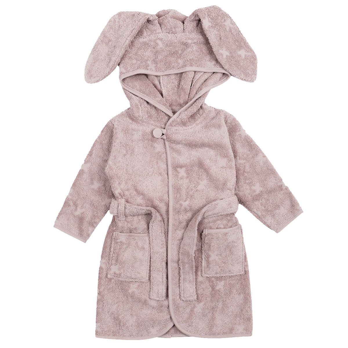 Müsli by GREEN COTTON Bademantel 1569007200 Mädchen, Knielang, 100% Baumwolle, Bindegürtel, Kimono, Morgenmantel, Hausmantel, Badtextilien