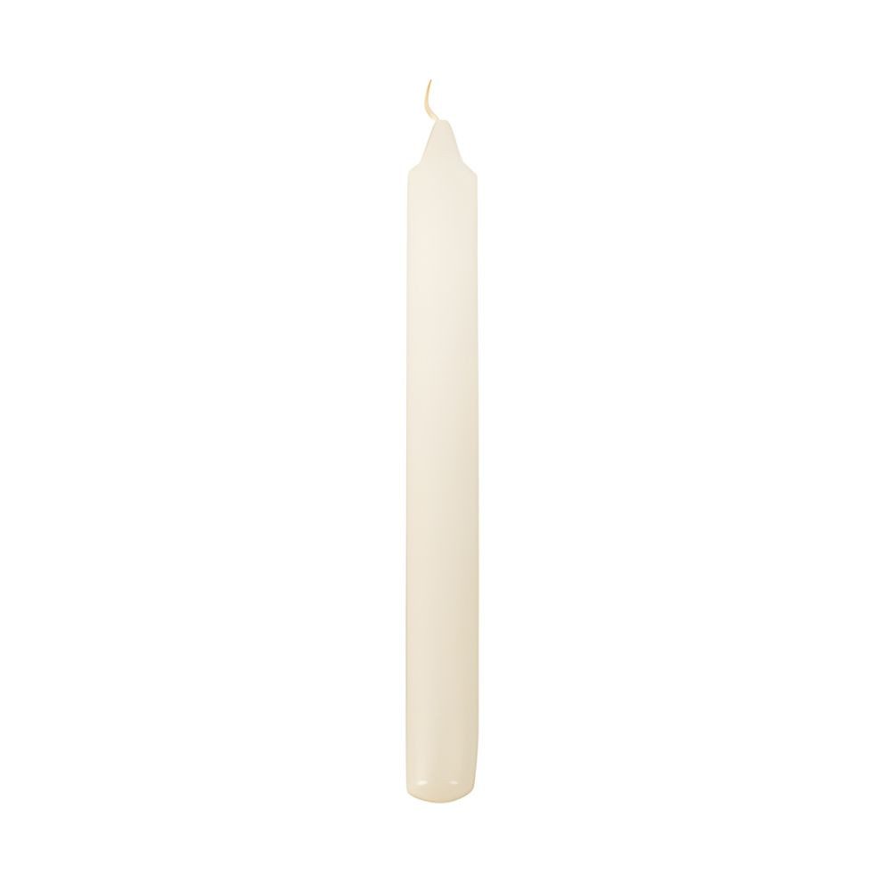 PAPSTAR Tafelkerze Tafelkerzen Ø 2,1 cm, 19,6 cm weiss 30 Stk – Bild 2 von 3