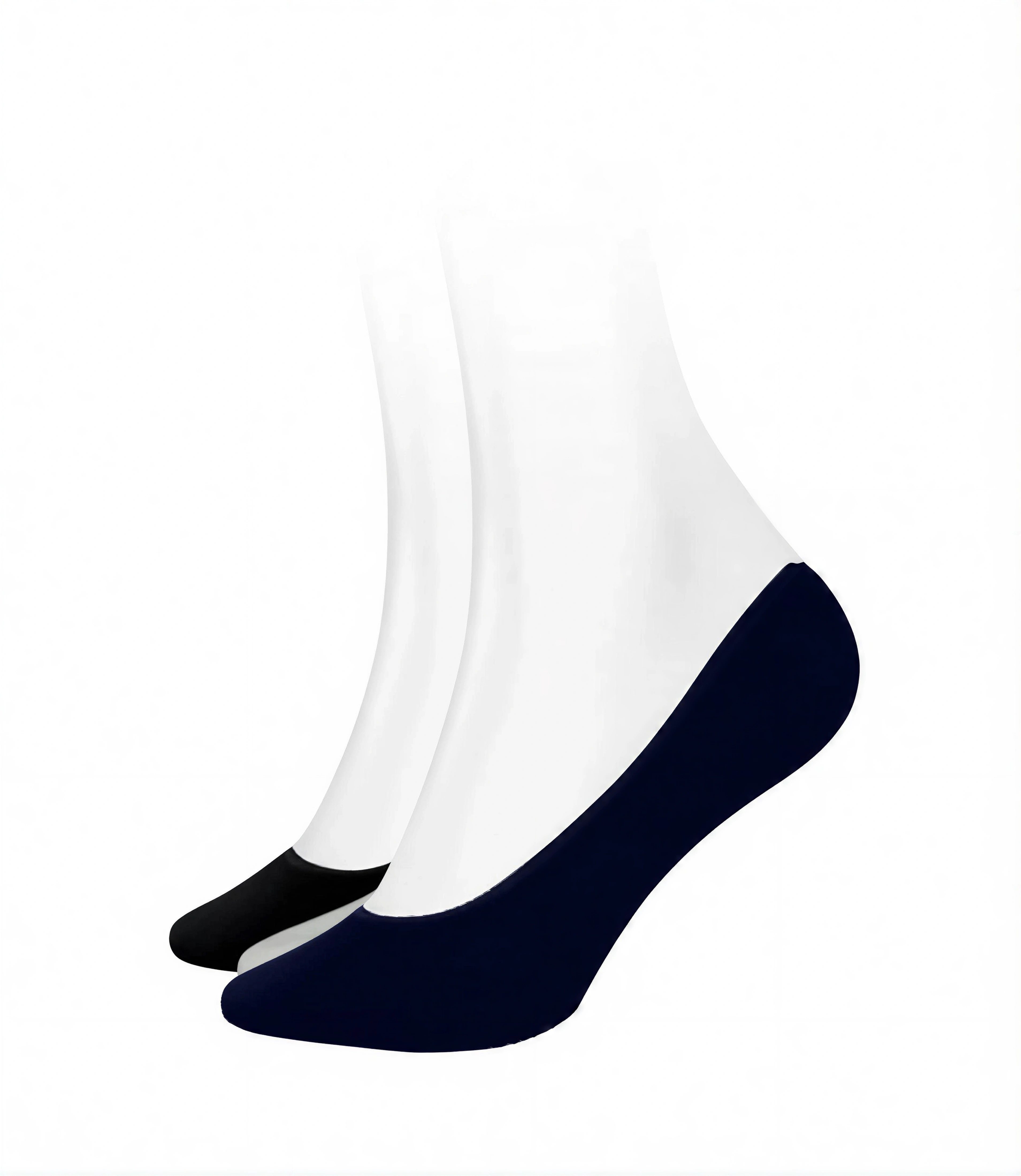 Trasparenze Füßlinge Damen CATE (Packung, 1-Paar, 1 Paar) aus hautfreundlicher Baumwolle
