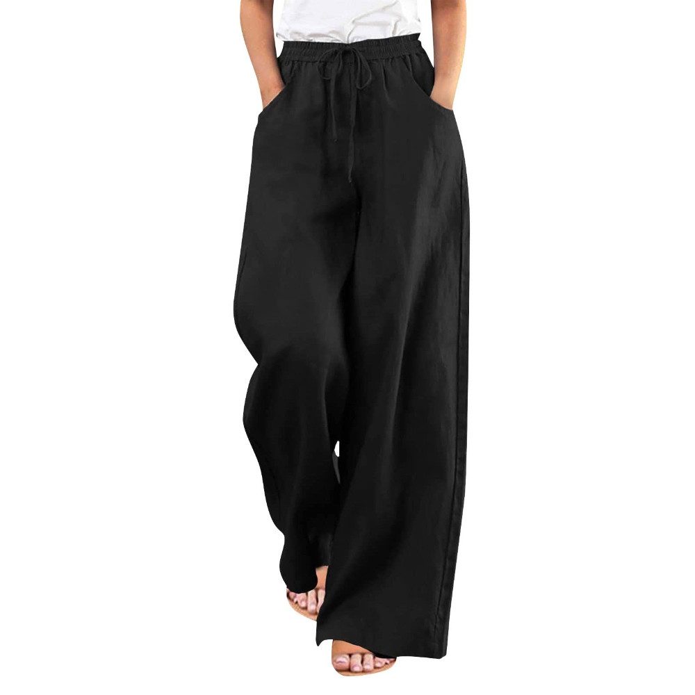 Blusmart Palazzohose Lockere Hose mit weitem günstig online kaufen