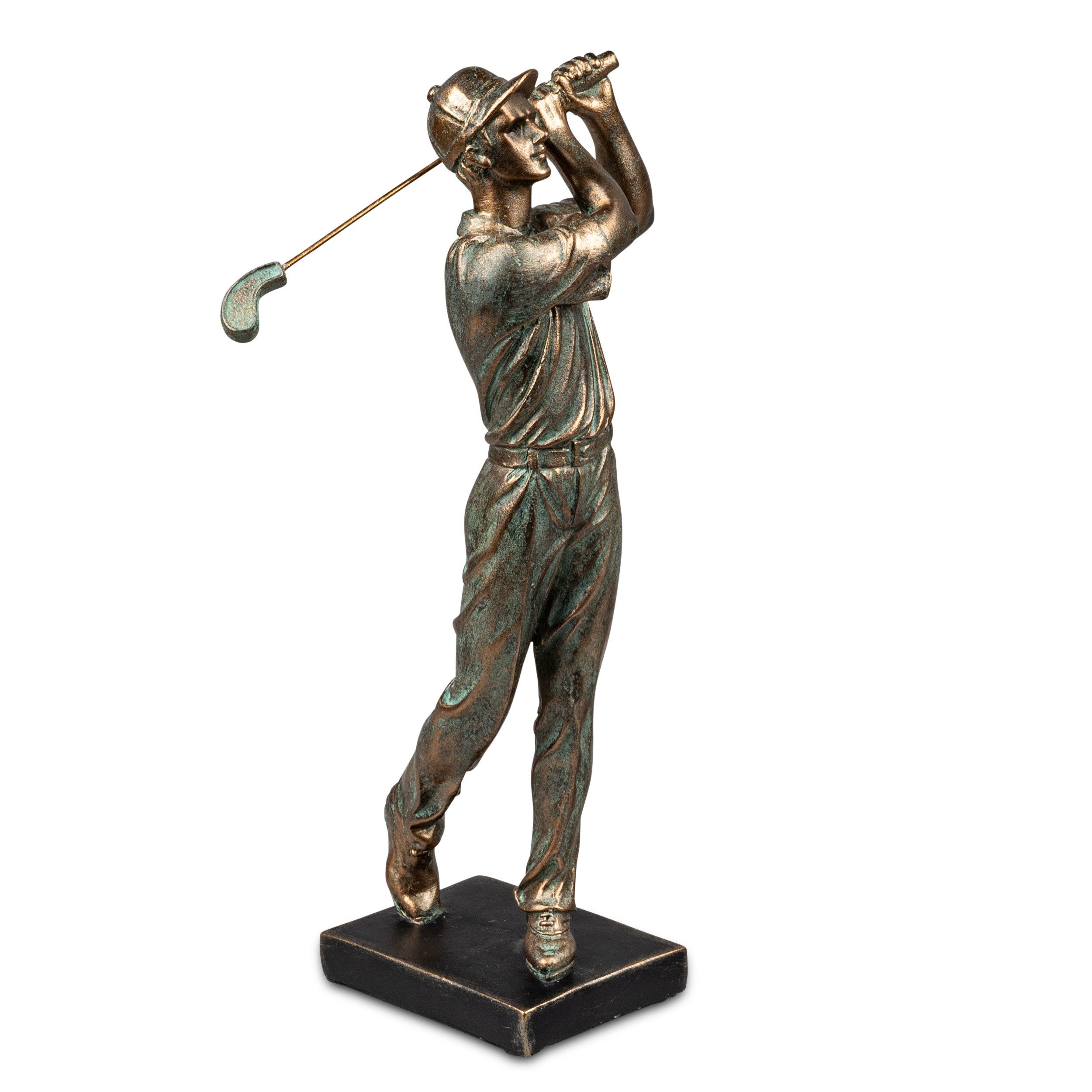 formano Dekofigur, Farbe: Bronze, Motiv: Golfspieler günstig online kaufen