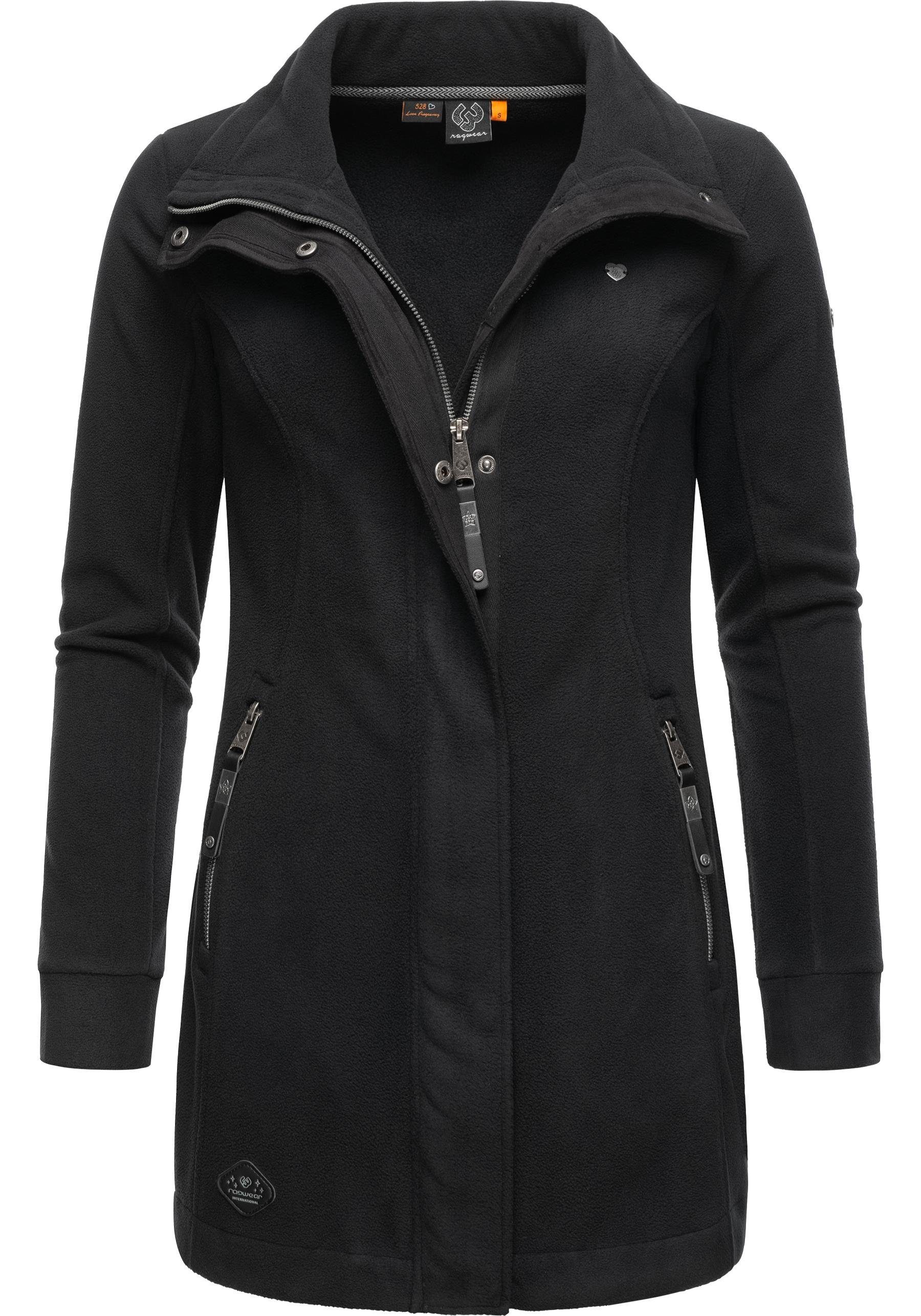 Ragwear Parka Letrice Fleece Sportliche Zip-Fleecejacke mit hohem Kragen günstig online kaufen