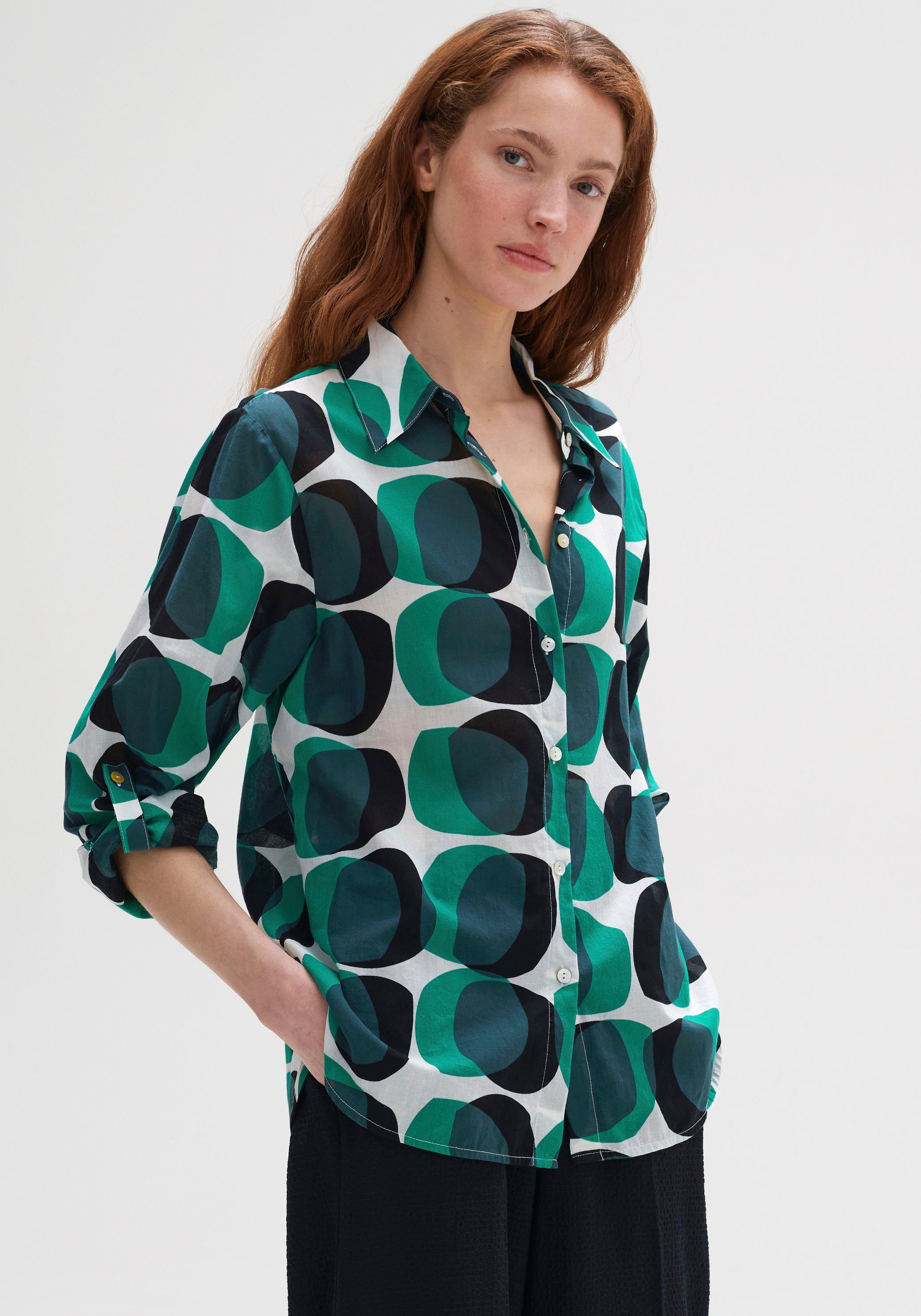 Grüne OPUS Hemdblusen für Damen online kaufen | OTTO