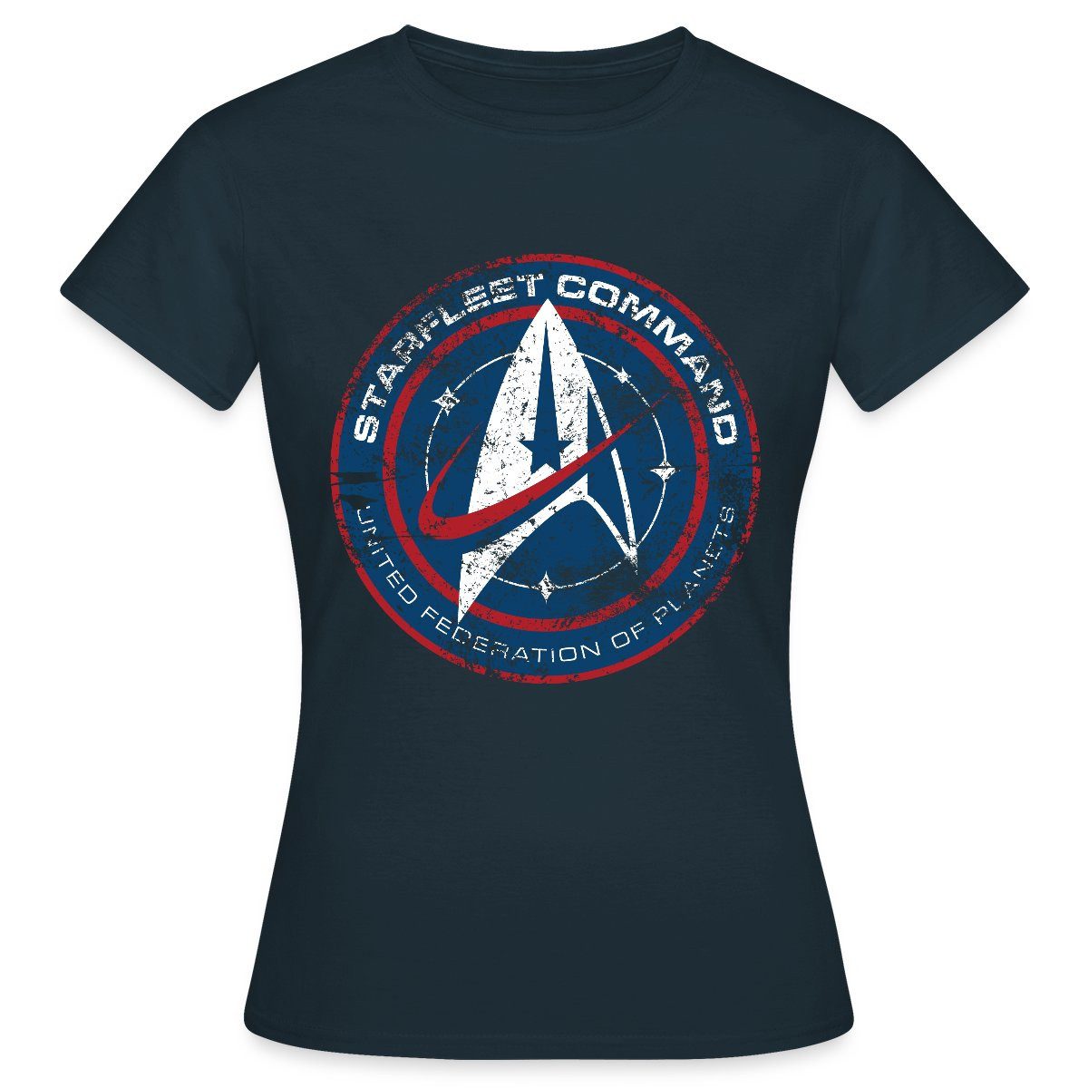 Spreadshirt T-Shirt Star Trek Discovery Abzeichen günstig online kaufen