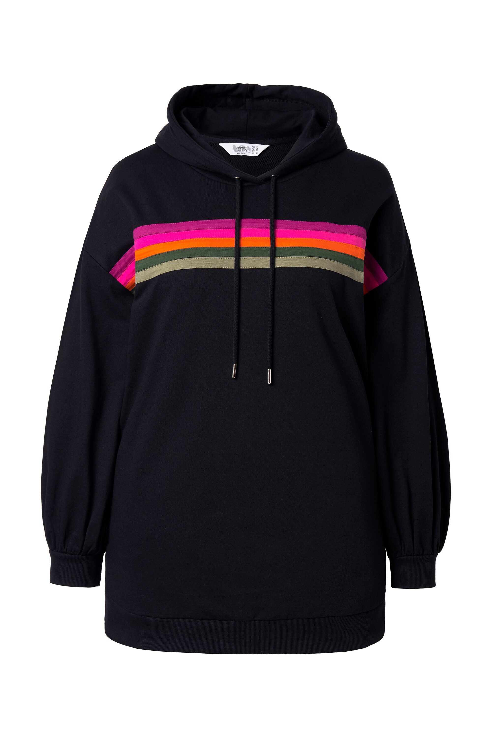 Angel of Style Sweatshirt Hoodie farbige Streifen Ballon-Langarm günstig online kaufen