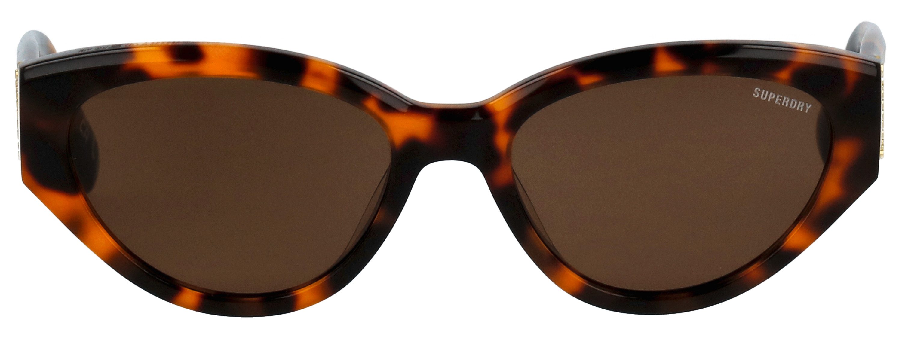 Superdry Sonnenbrille Modell 996078 Form CatEye, Logoschriftzug auf Bügel, Kunststofffassung