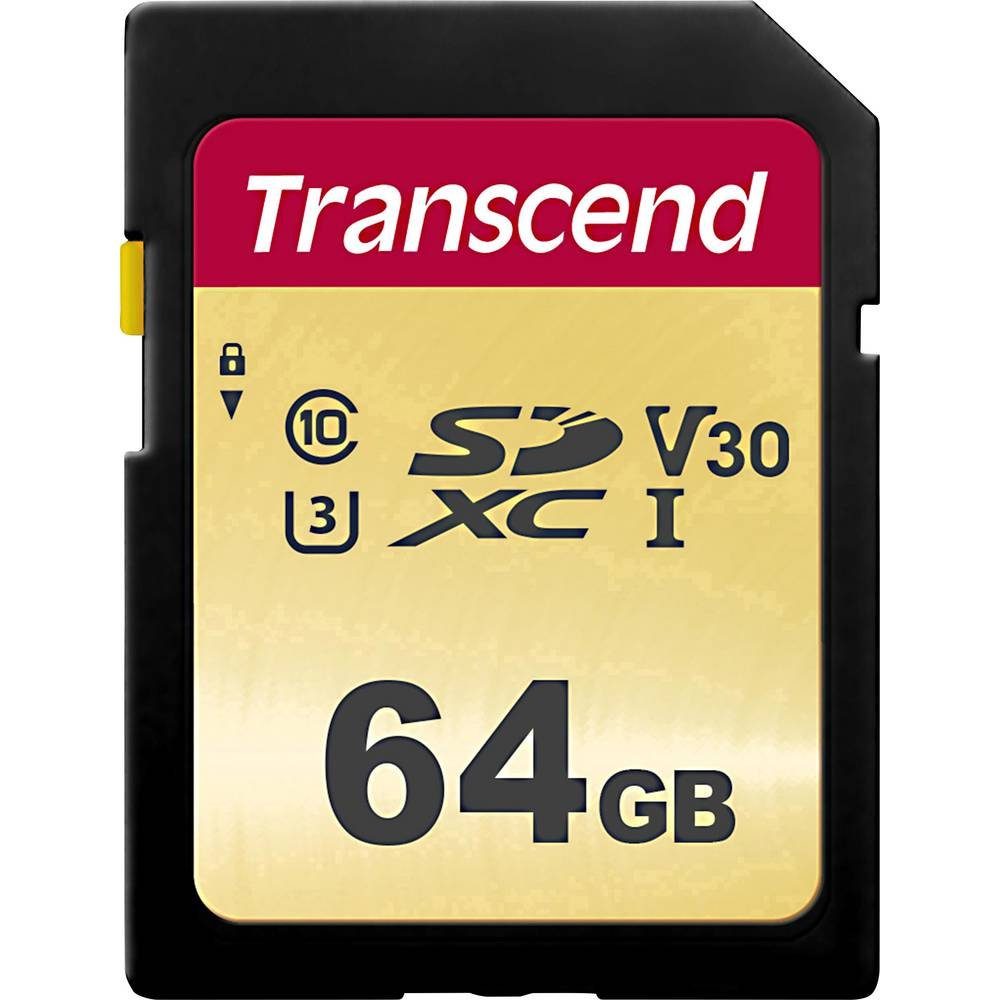 SDXC-Karte 64GB Class 10 UHS-I Speicherkarte