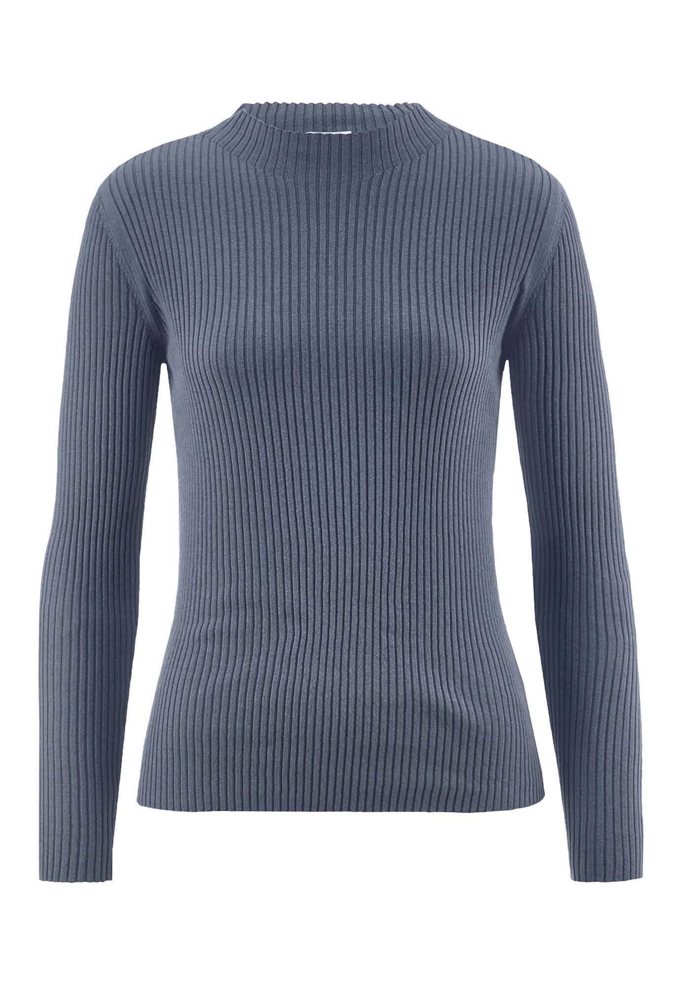 Hessnatur Strickpullover Fitted aus TENCEL™ Lyocell mit Bio-Baumwolle (1-tl günstig online kaufen