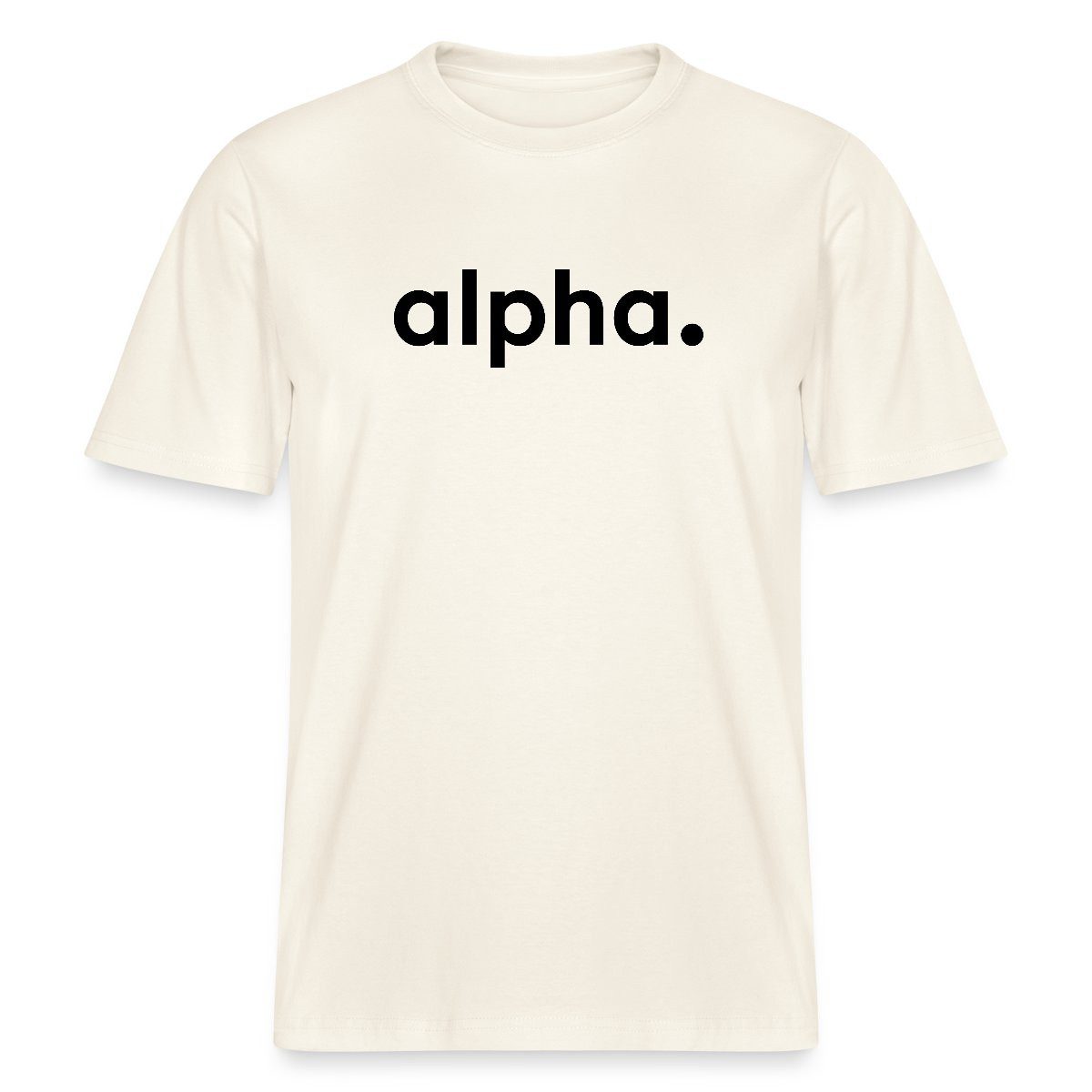 T-Shirt Stromberg Firmenschriftzug von Alpha Relaxed Fit Unisex T-Shirt