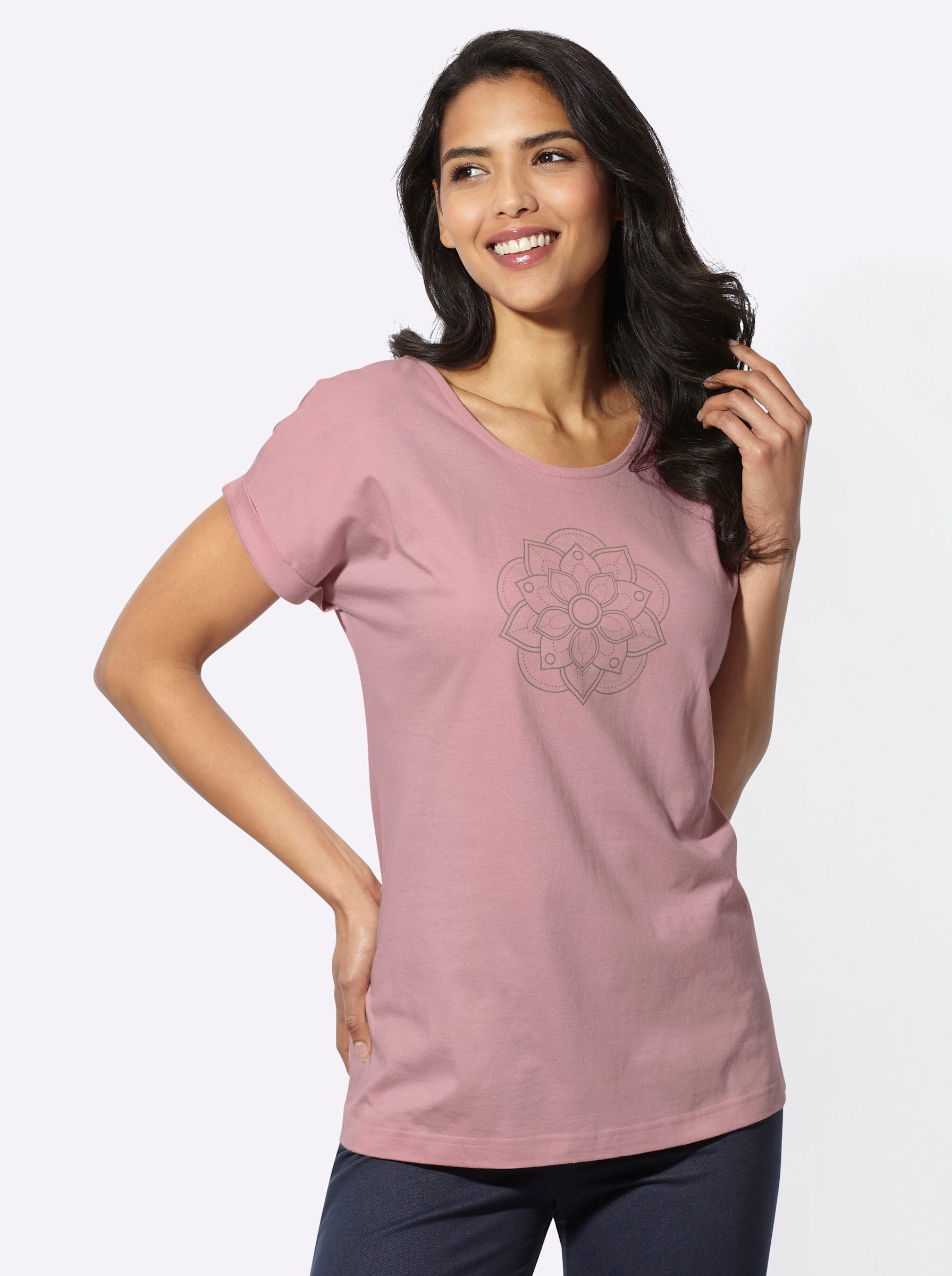 Sieh an! Trainingsshirt Freizeitshirt Kurzarm