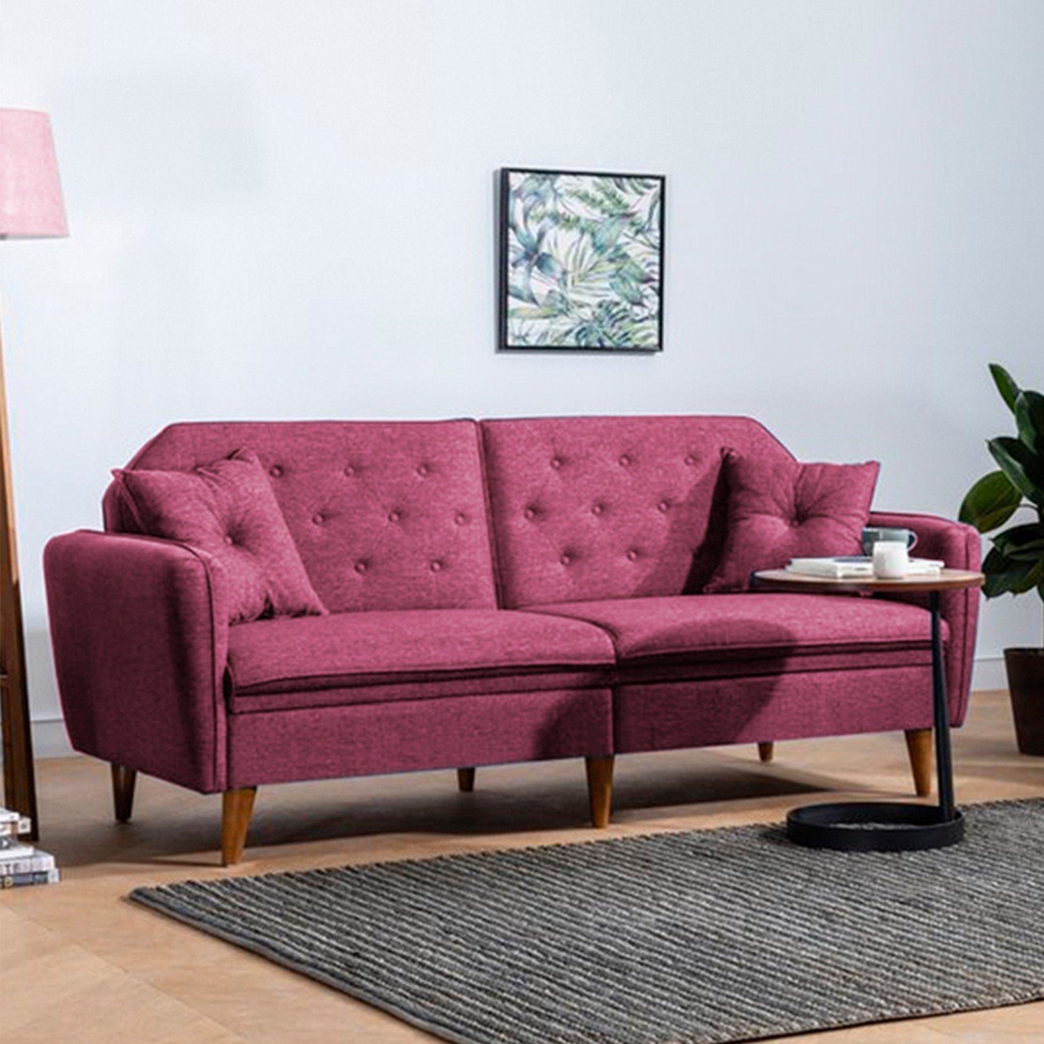 Sofa Decor UNQ1362-3-Sitz-Sofa-Bett Skye